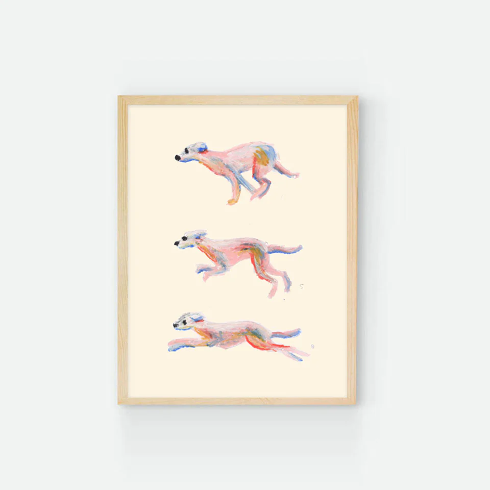 Affiche '3 chiens'