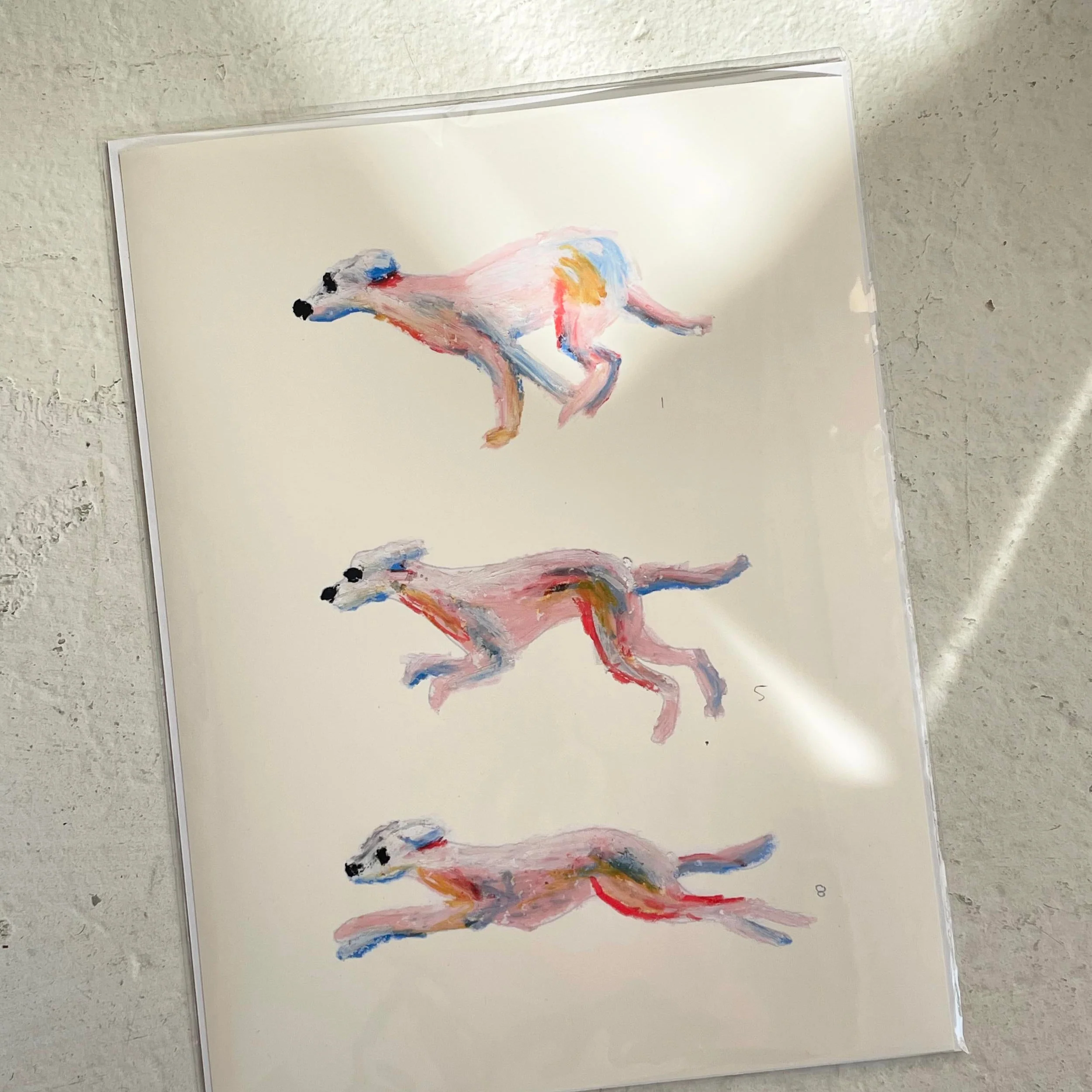 Affiche '3 chiens' - Image 2