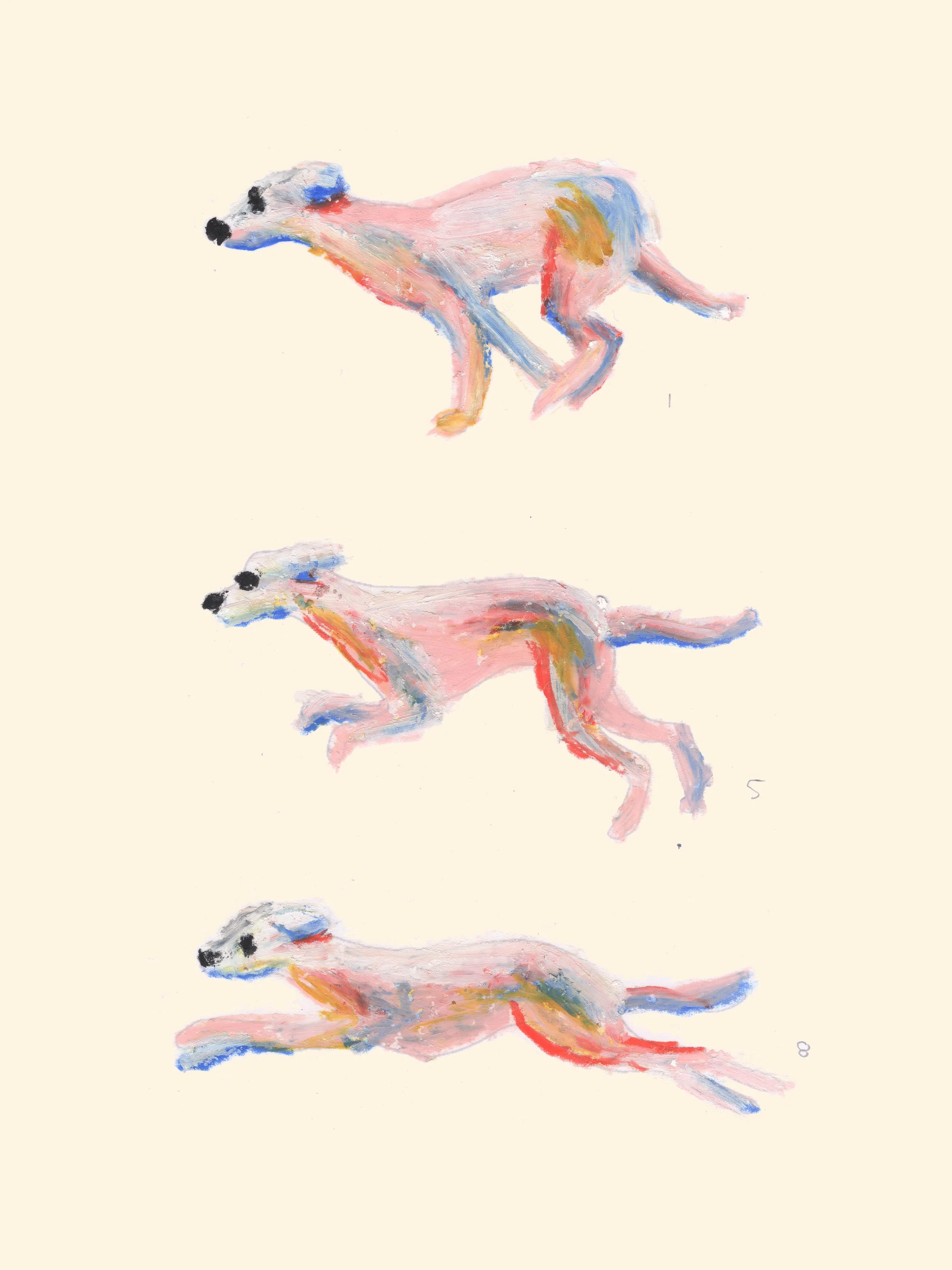 Affiche '3 chiens' - Image 3