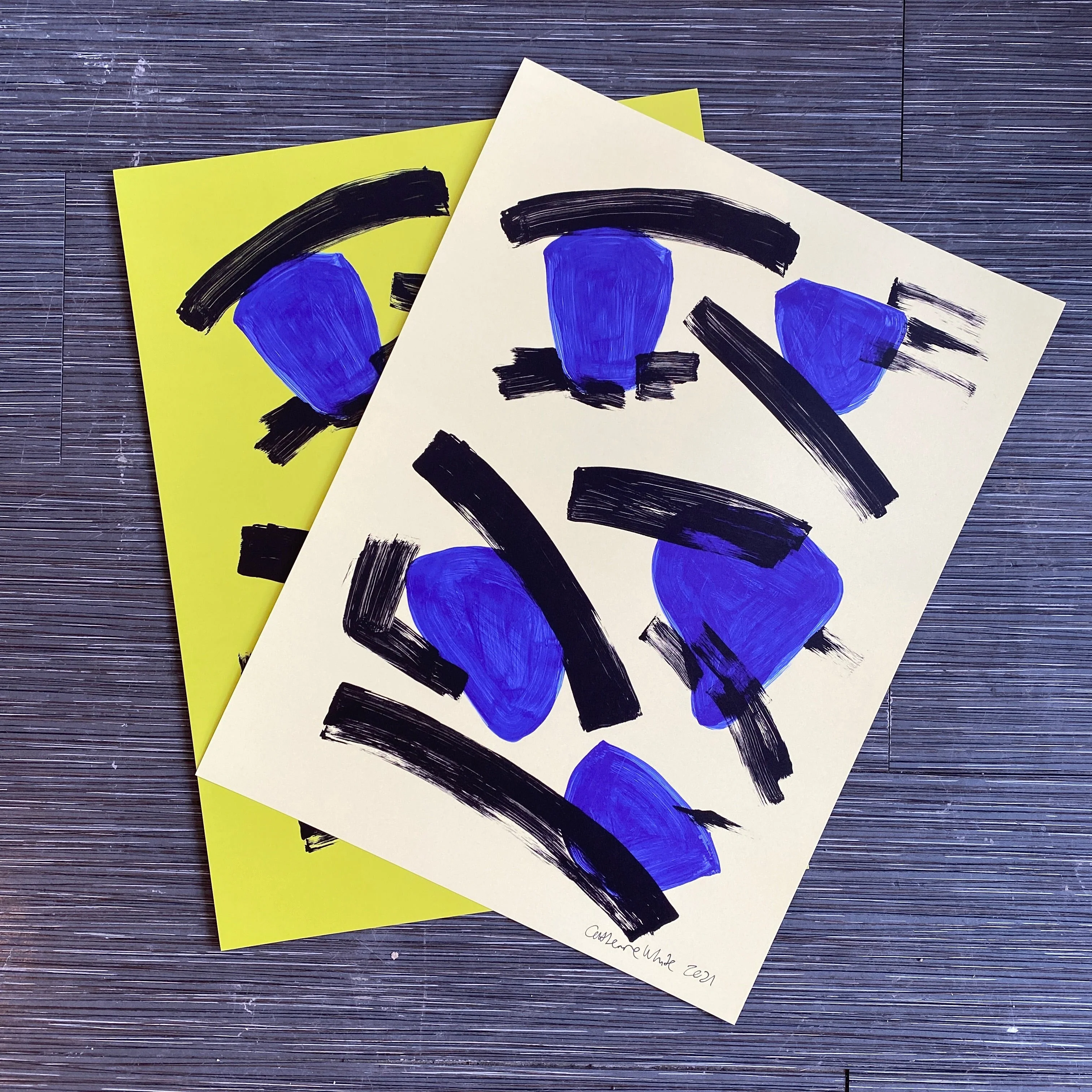 Affiche 'Bleuets' [couleurs variées] - Image 3