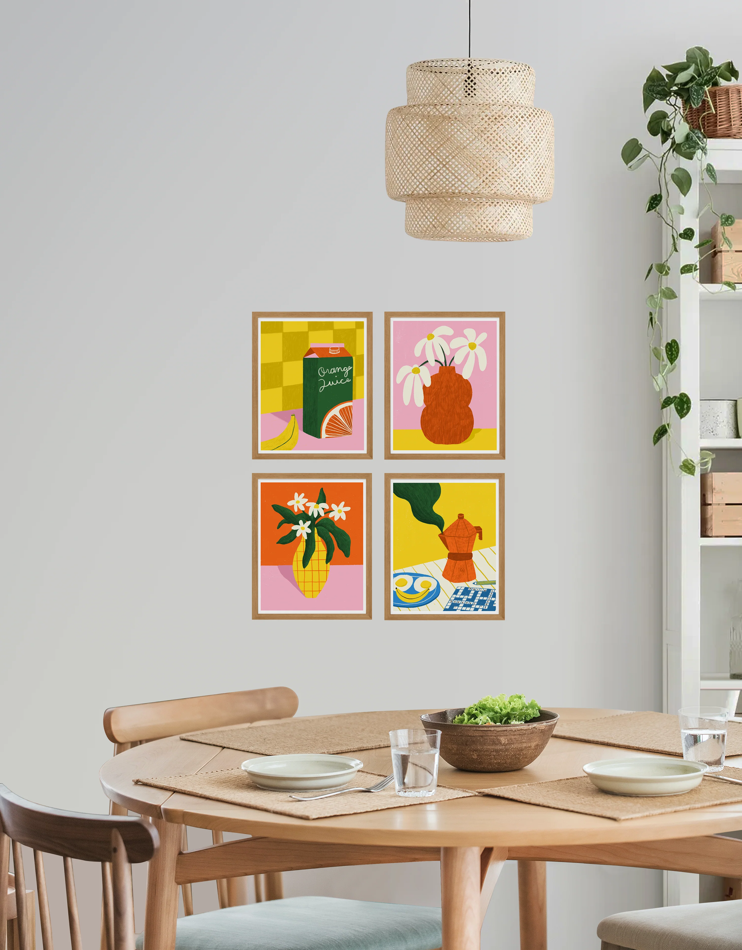 Affiche 'Je me suis acheté des fleurs' - Image 2