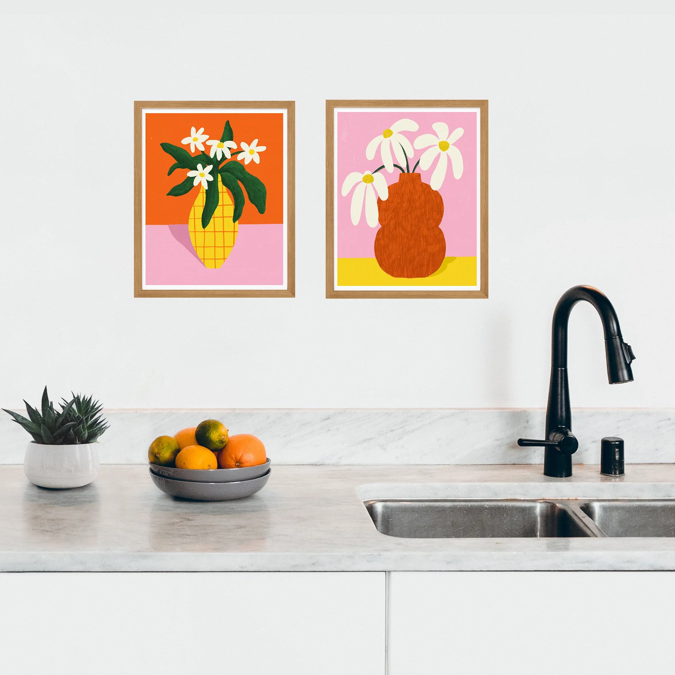 Affiche 'Je me suis acheté des fleurs' - Image 3