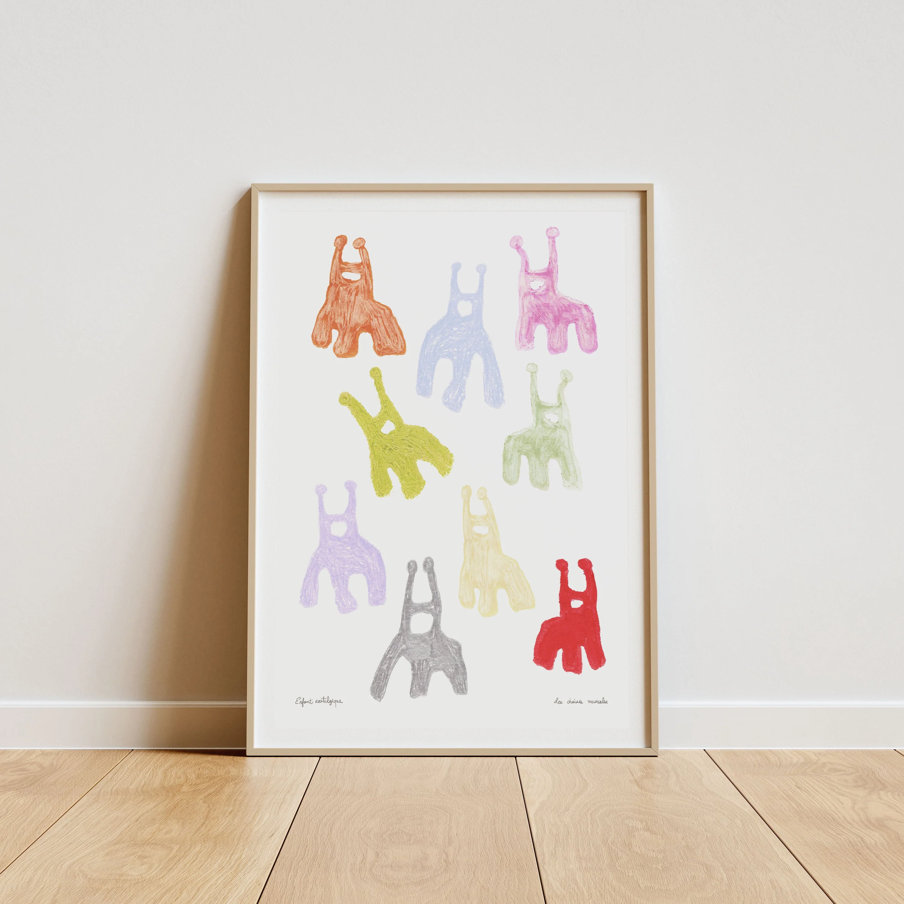 Affiche 'Les chaises musicales no1'