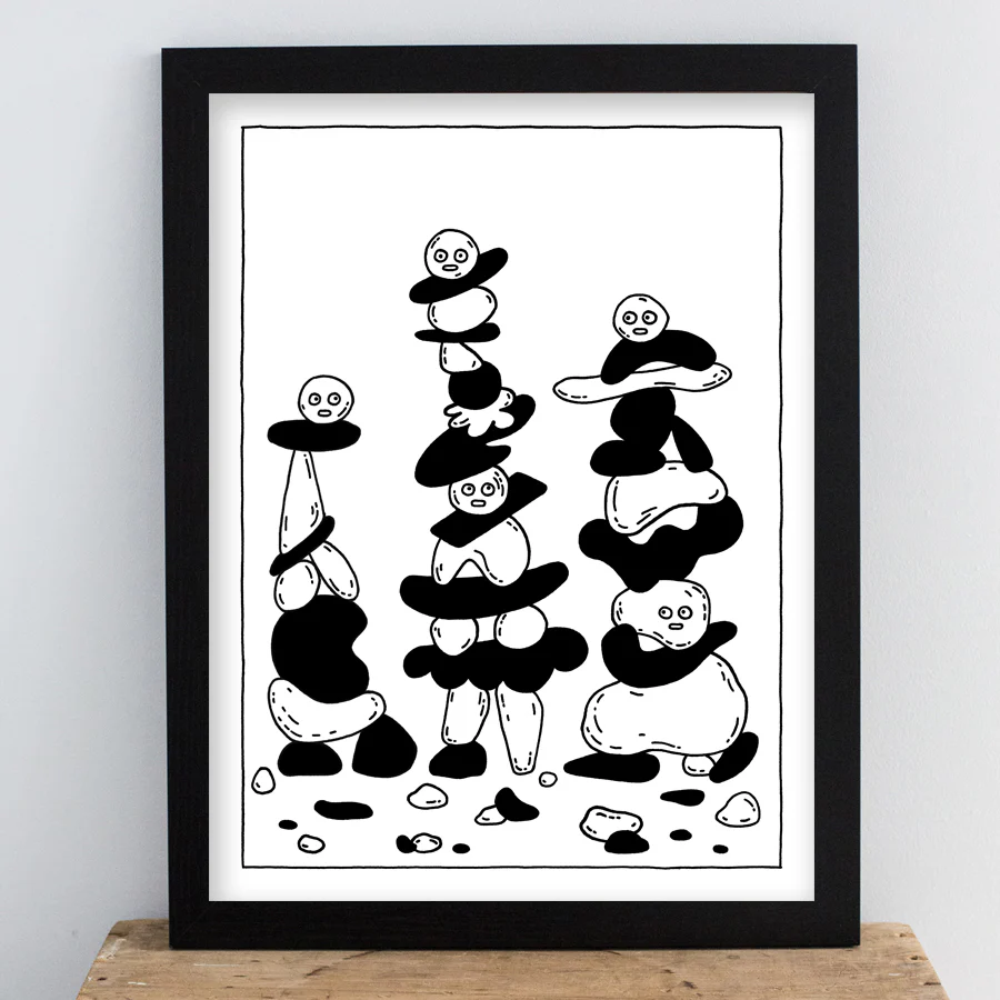 Affiche 'Collection de roches'