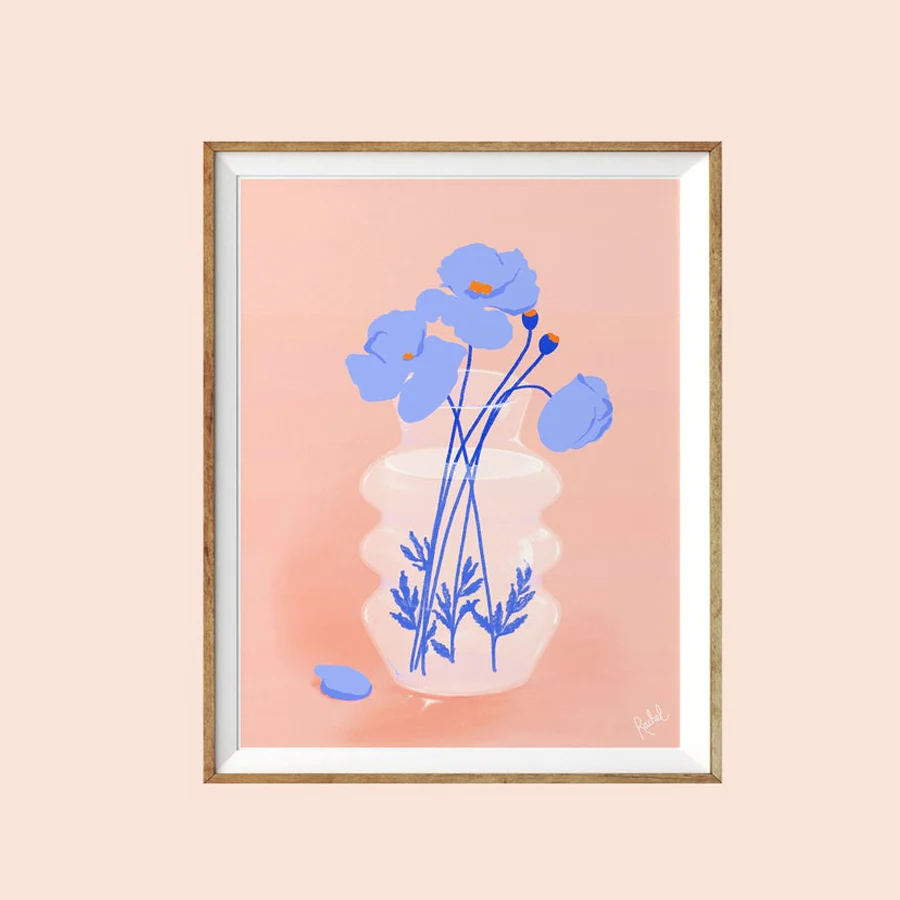Affiche 'Coquelicots'