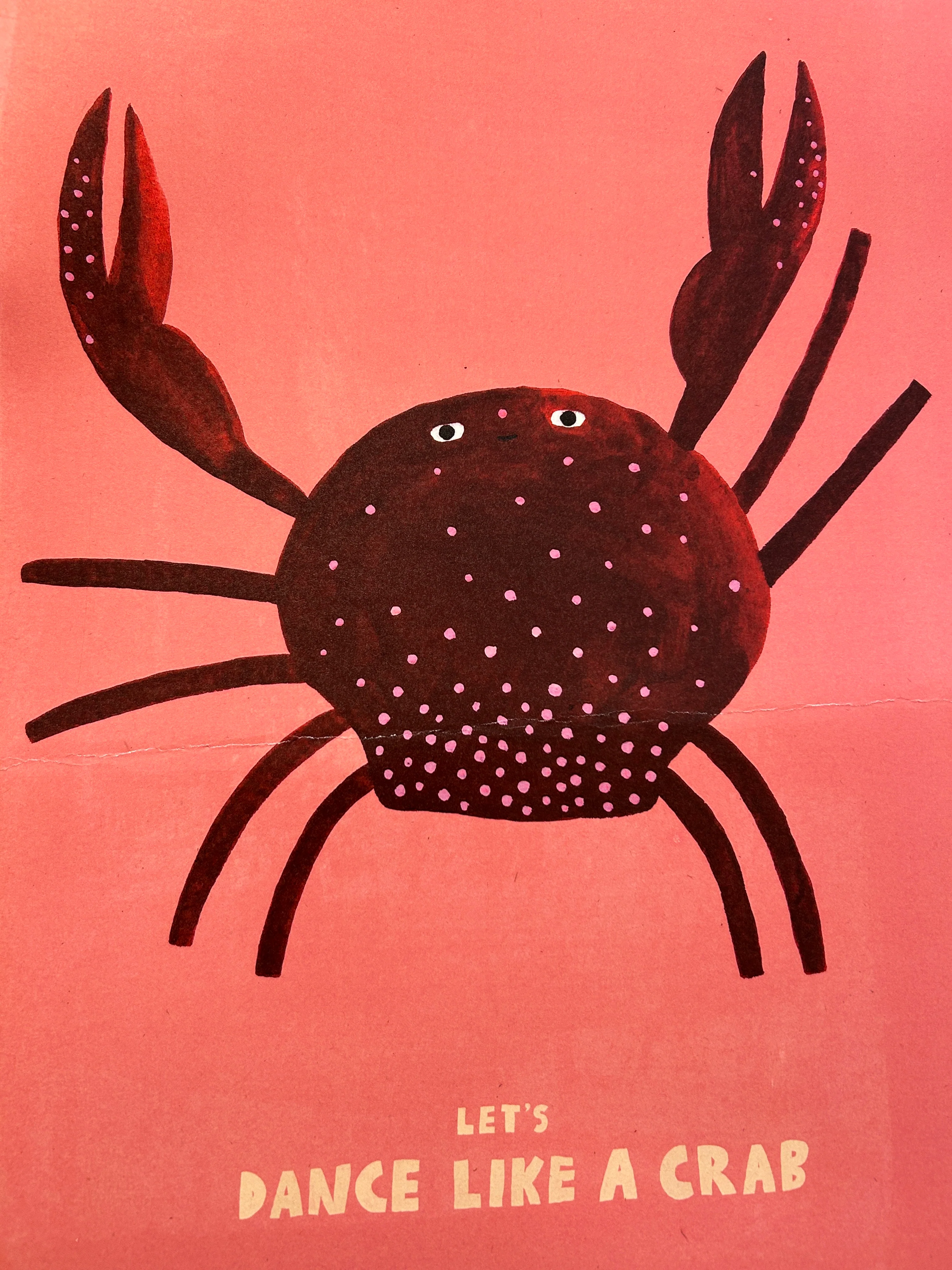 Affiche 'Dancing Crab' [tel quel] - Image 3