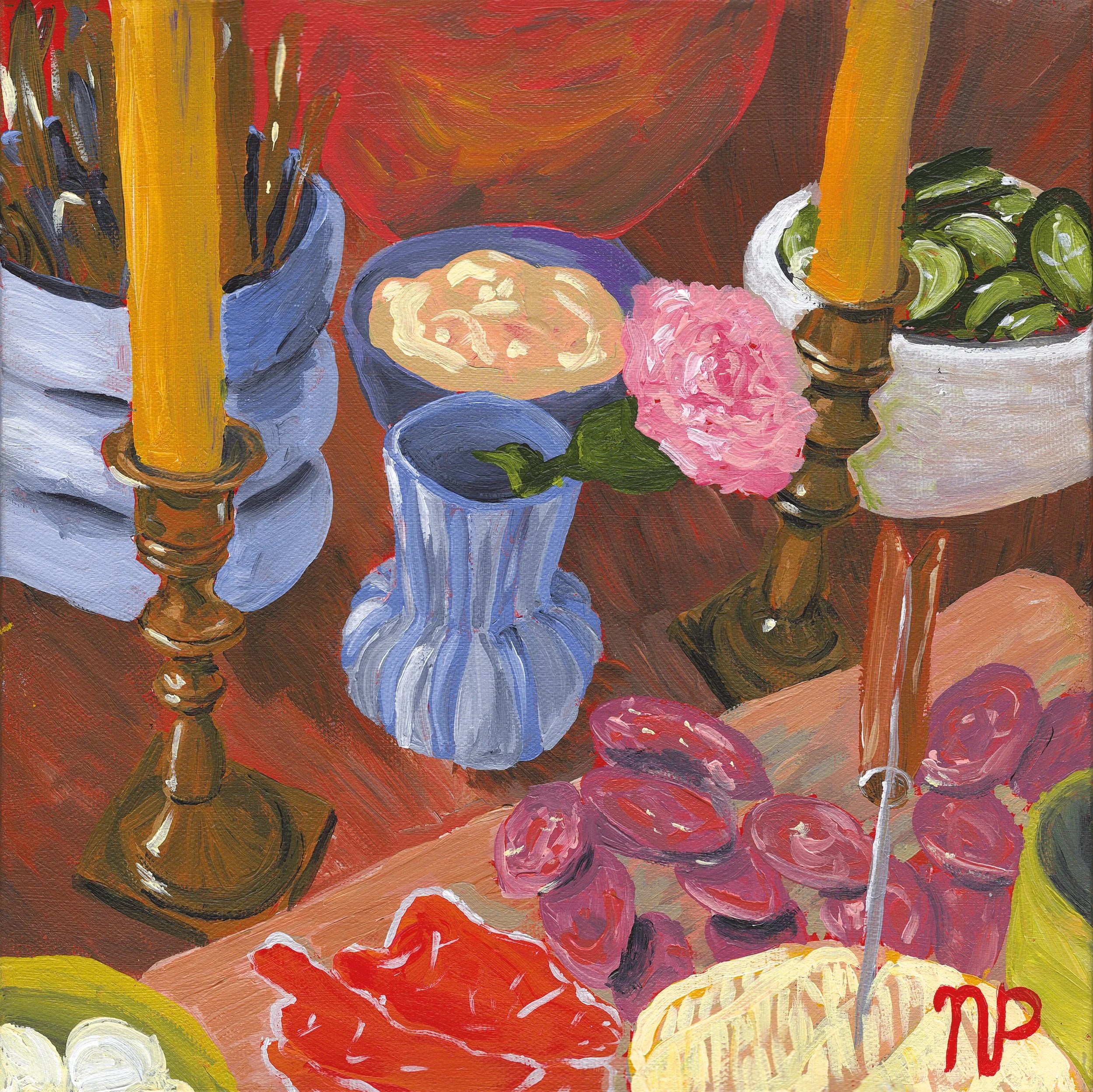 Affiche 'Girl Dinner' - Image 2