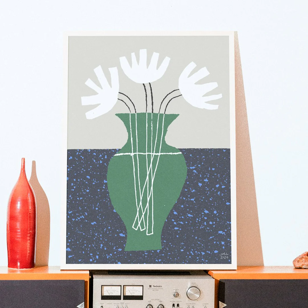 Affiche 'Green Vase' - Image 2