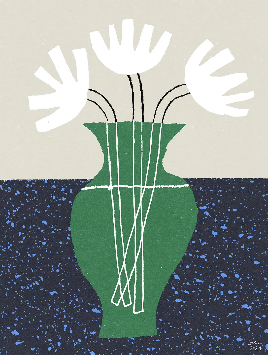 Affiche 'Green Vase' - Image 3