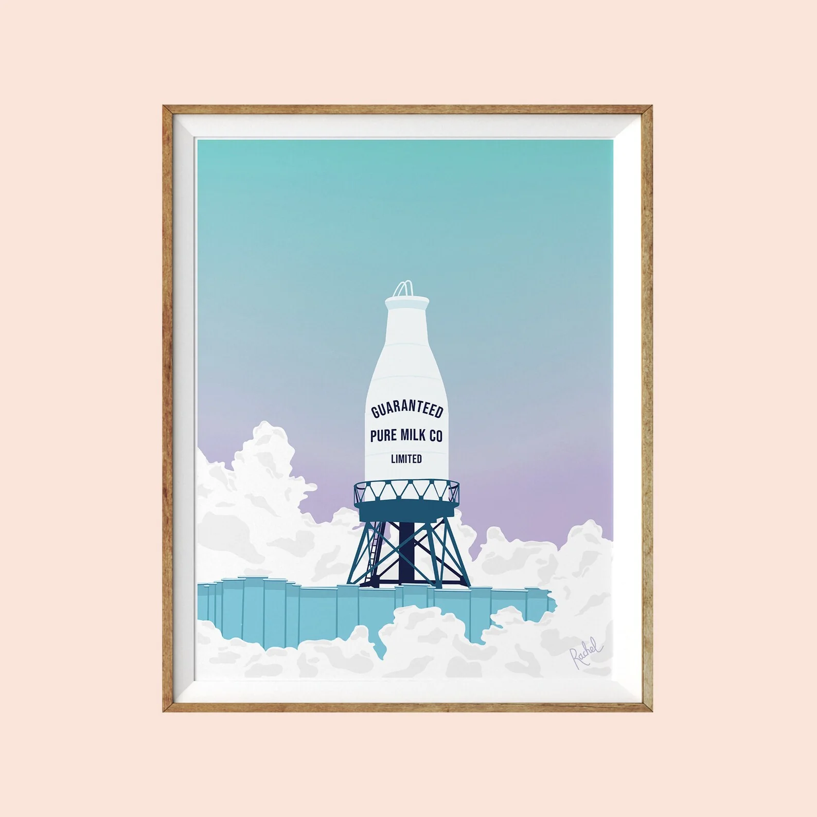 Affiche 'Guaranteed Pure Milk' - Image 2
