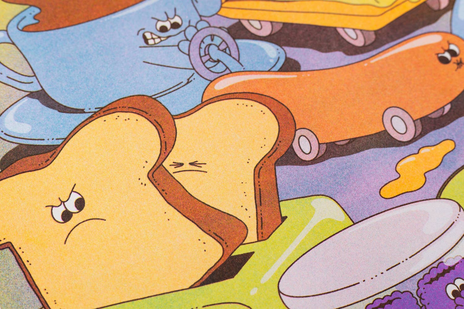 Affiche risographie 'If there's a traffic jam...' - Image 6