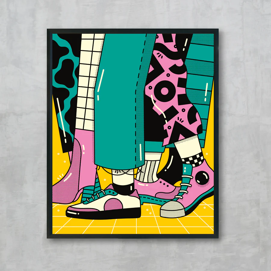 Affiche 'Funky Pants'