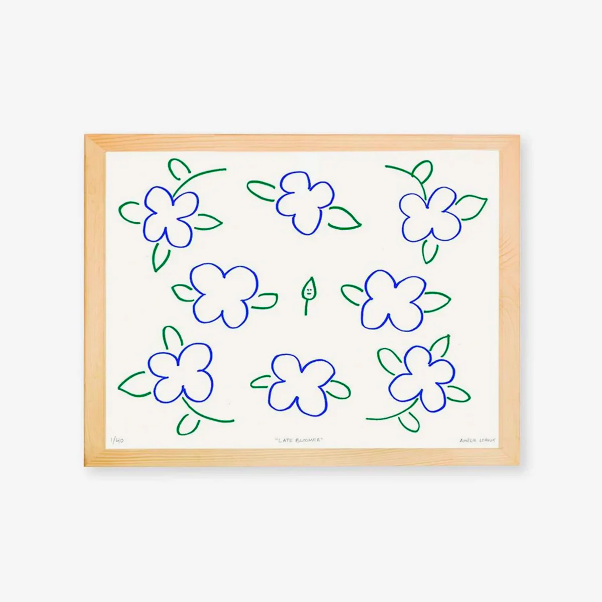 Affiche 'Late bloomer'