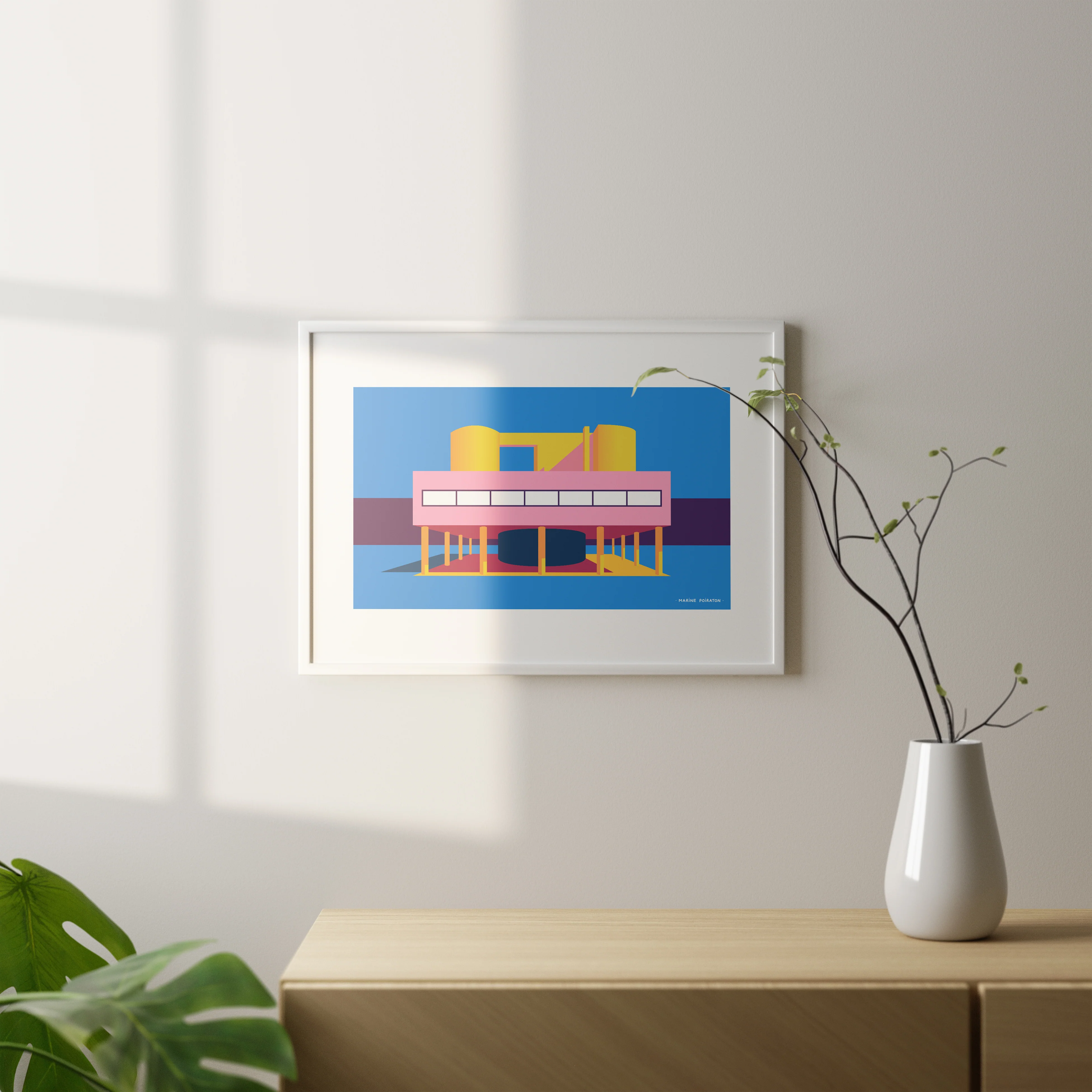 Affiche 'Le Corbusier' - Image 2