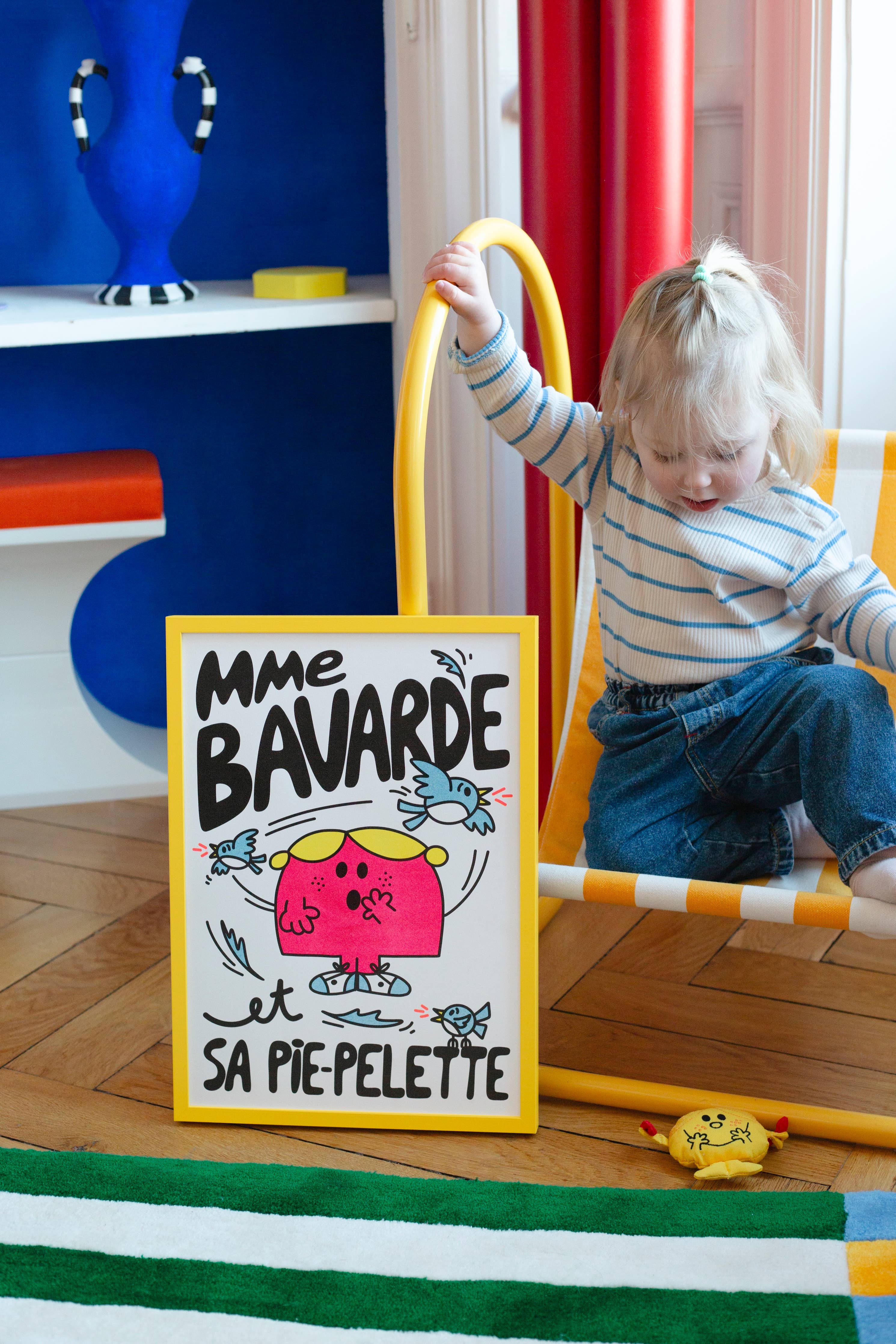 Affiche risographie 'Madame Bavarde' - Image 3