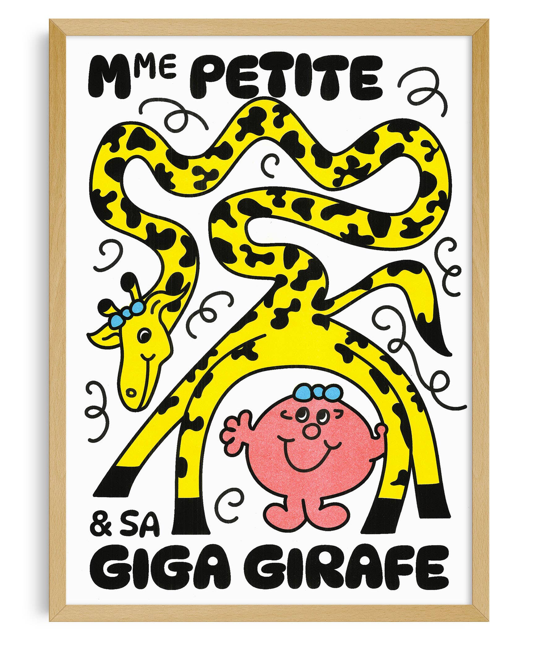 Affiche risographie 'Madame Petite' - Image 2
