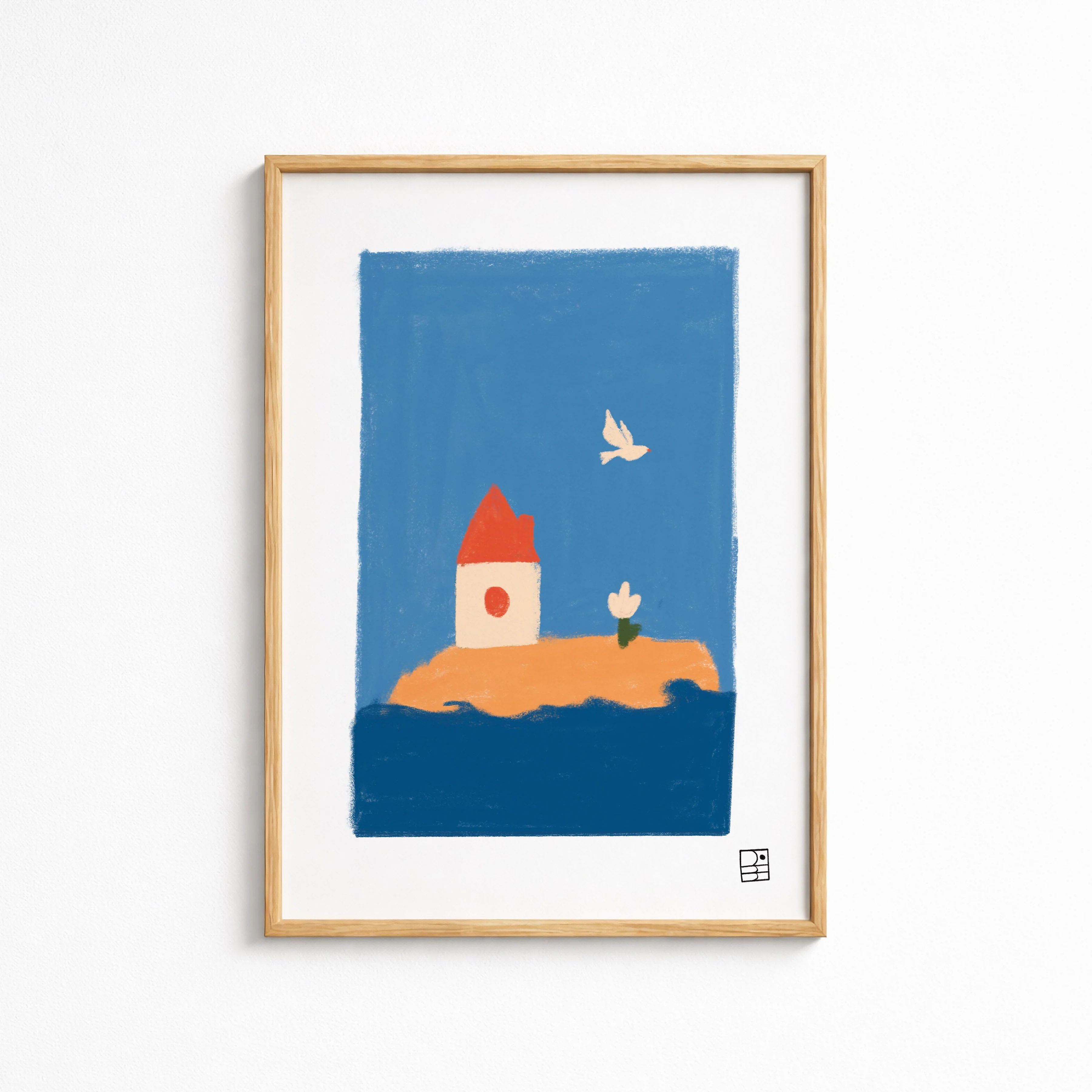 Affiche 'Maison Mer'