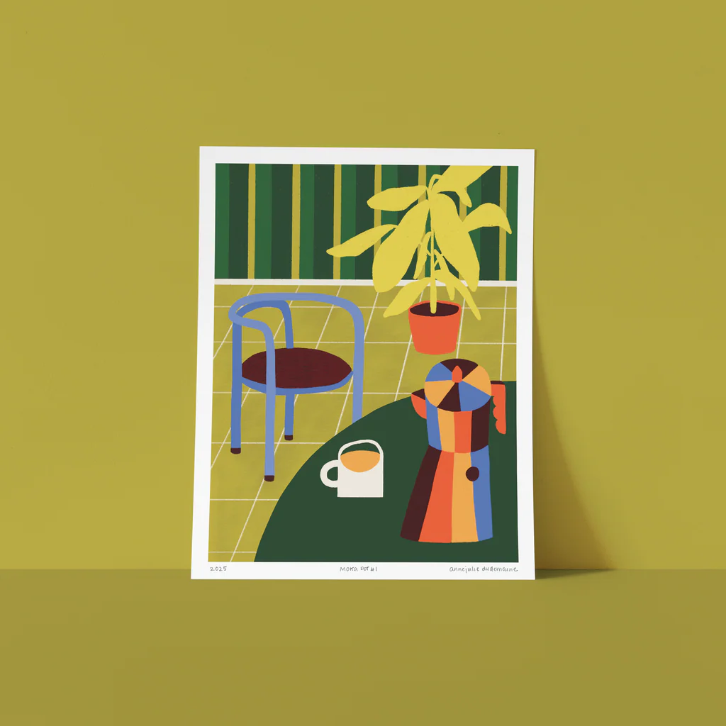 Affiche 'Moka Pot #1'
