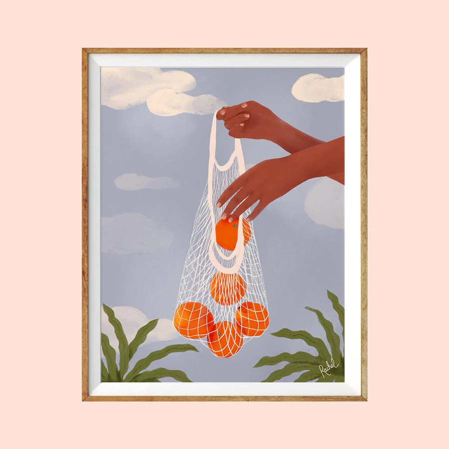 Affiche 'Orange Juice' [Formats variés]