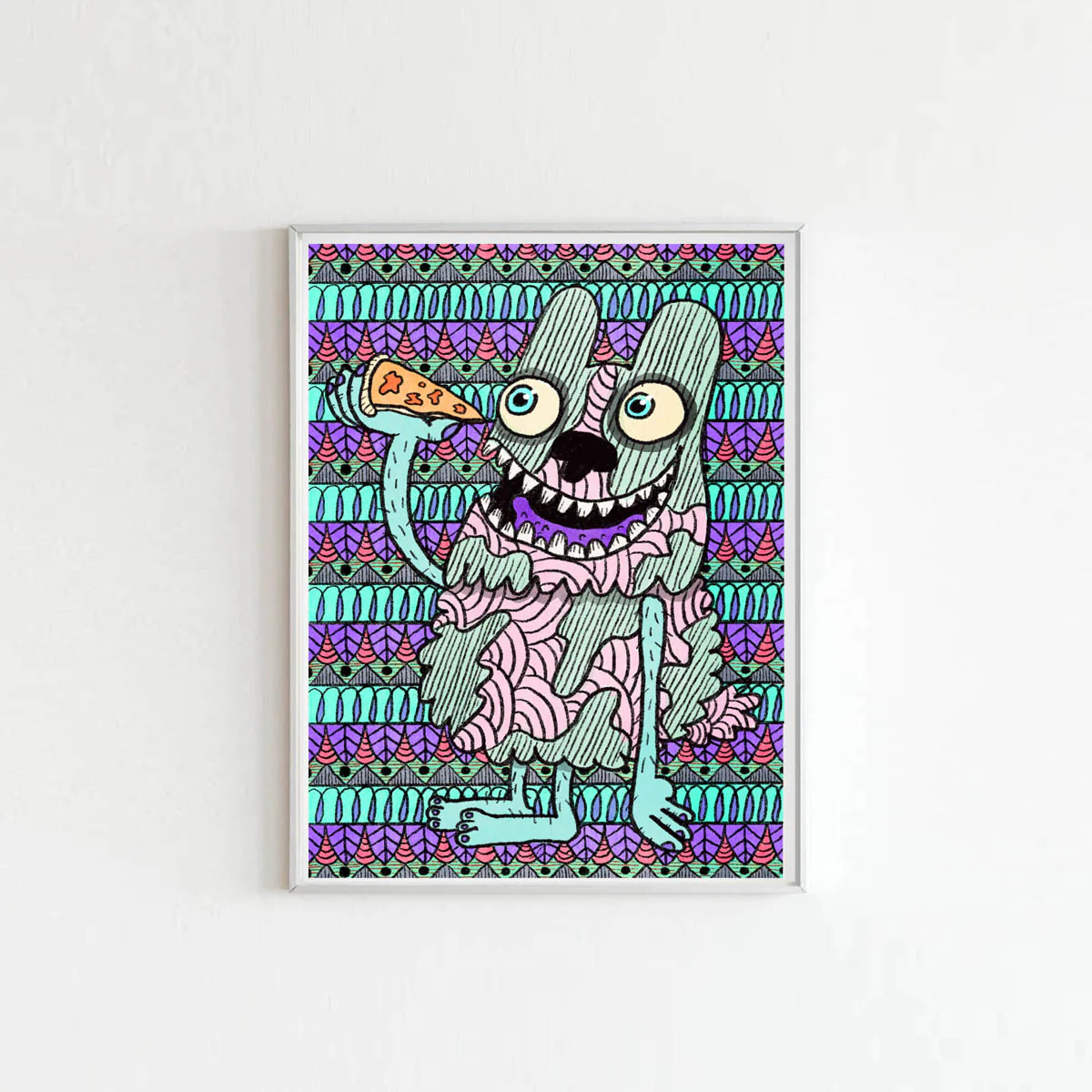 Affiche 'Pizza Party'