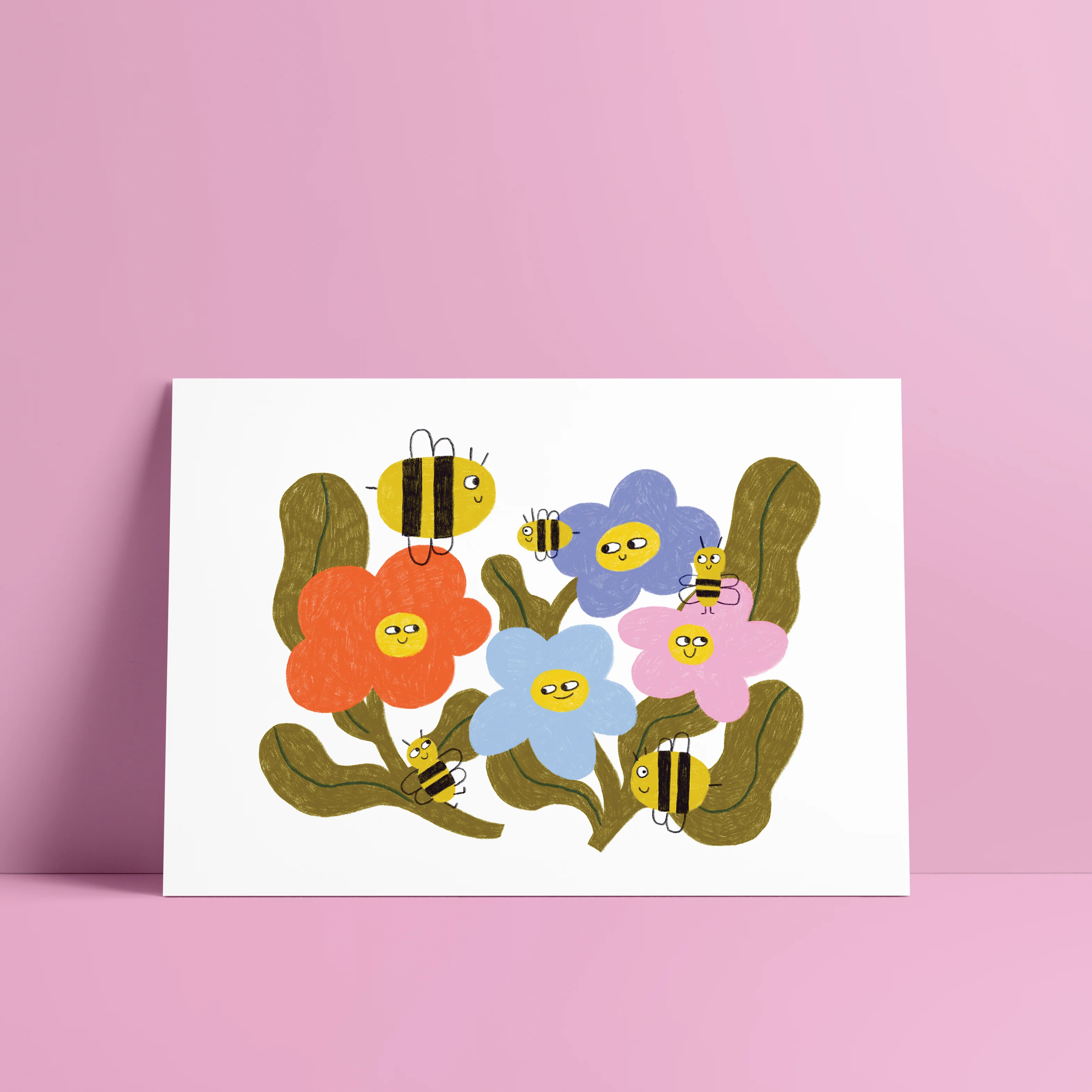 Affiche 'La pollinisation'