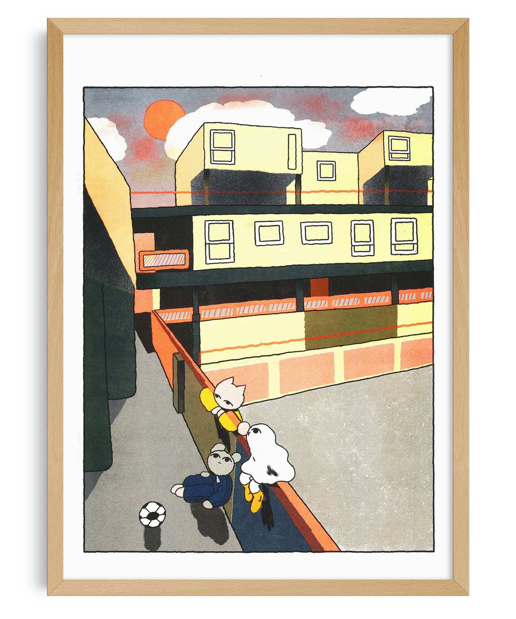 Affiche risographie 'Estate Hang' - Image 4