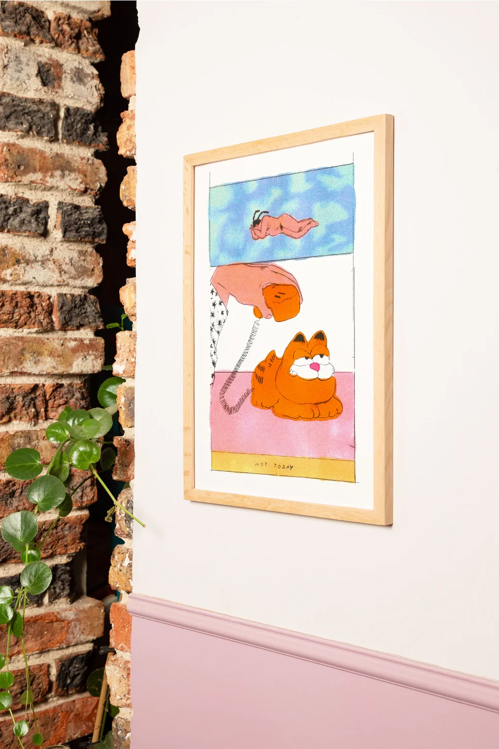 Affiche risographie 'Garfield' - Image 3