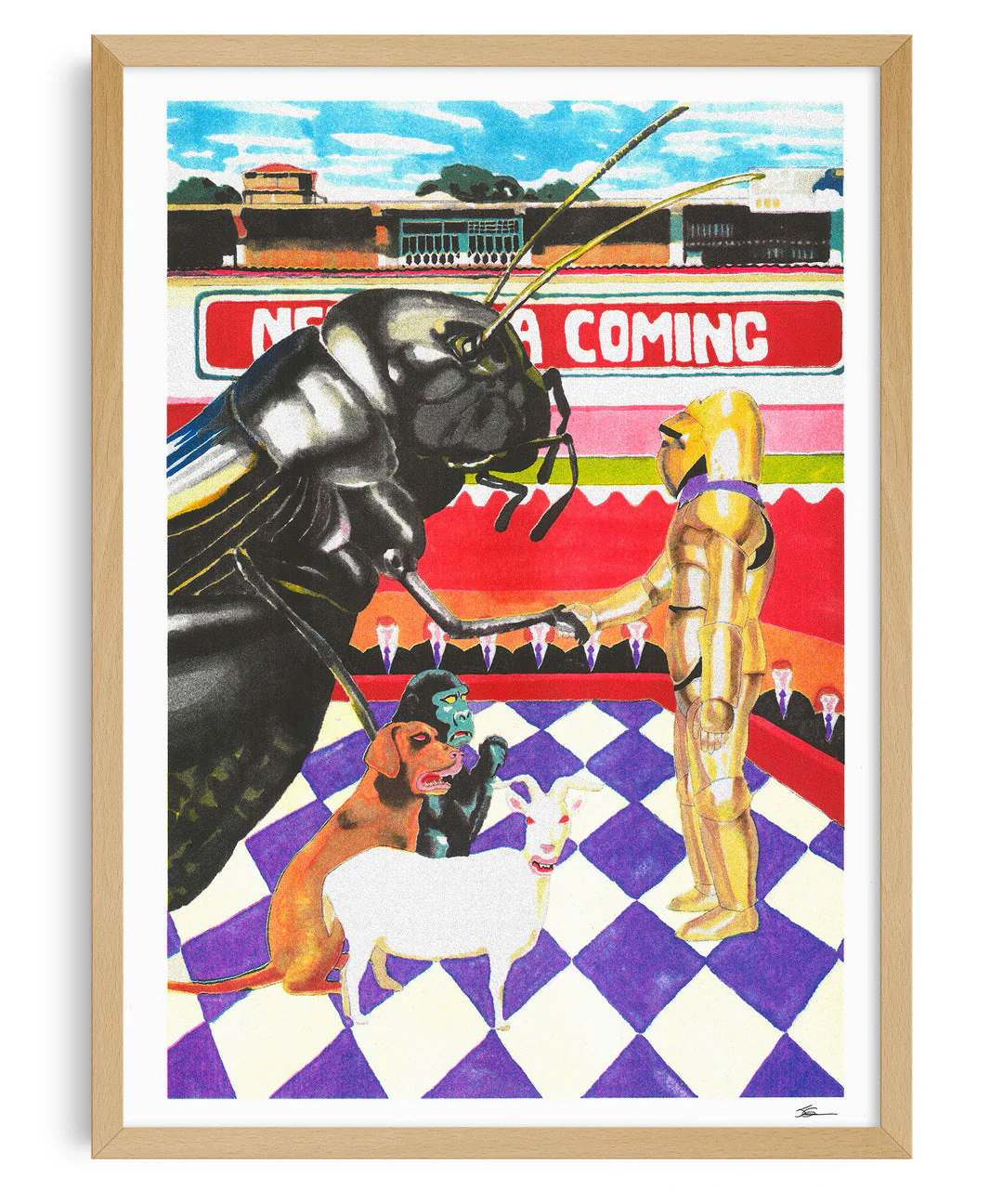 Affiche risographie 'If a new era were coming' - Image 2