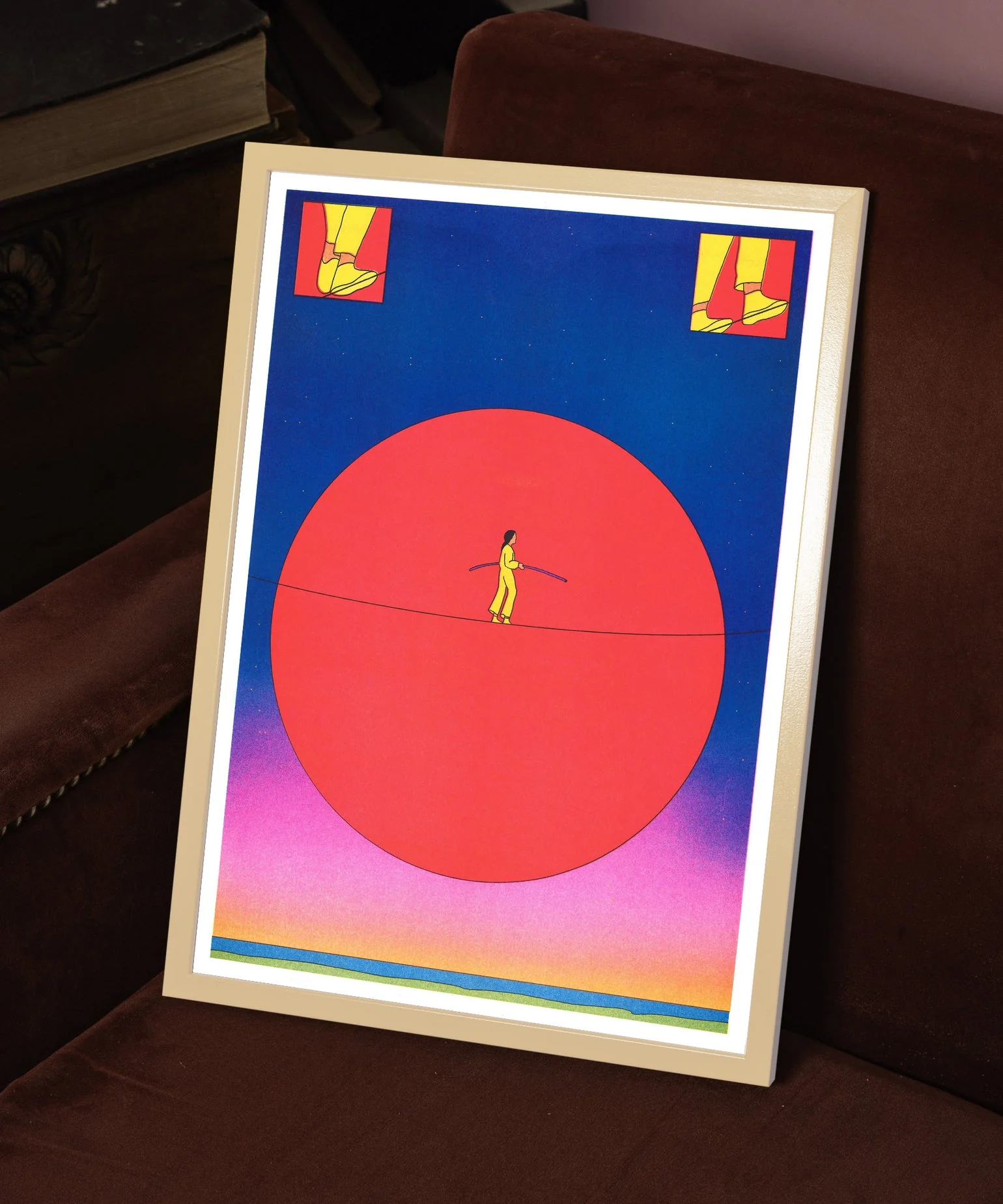 Affiche risographie 'If you could, would you choose to see the future?' - Image 2