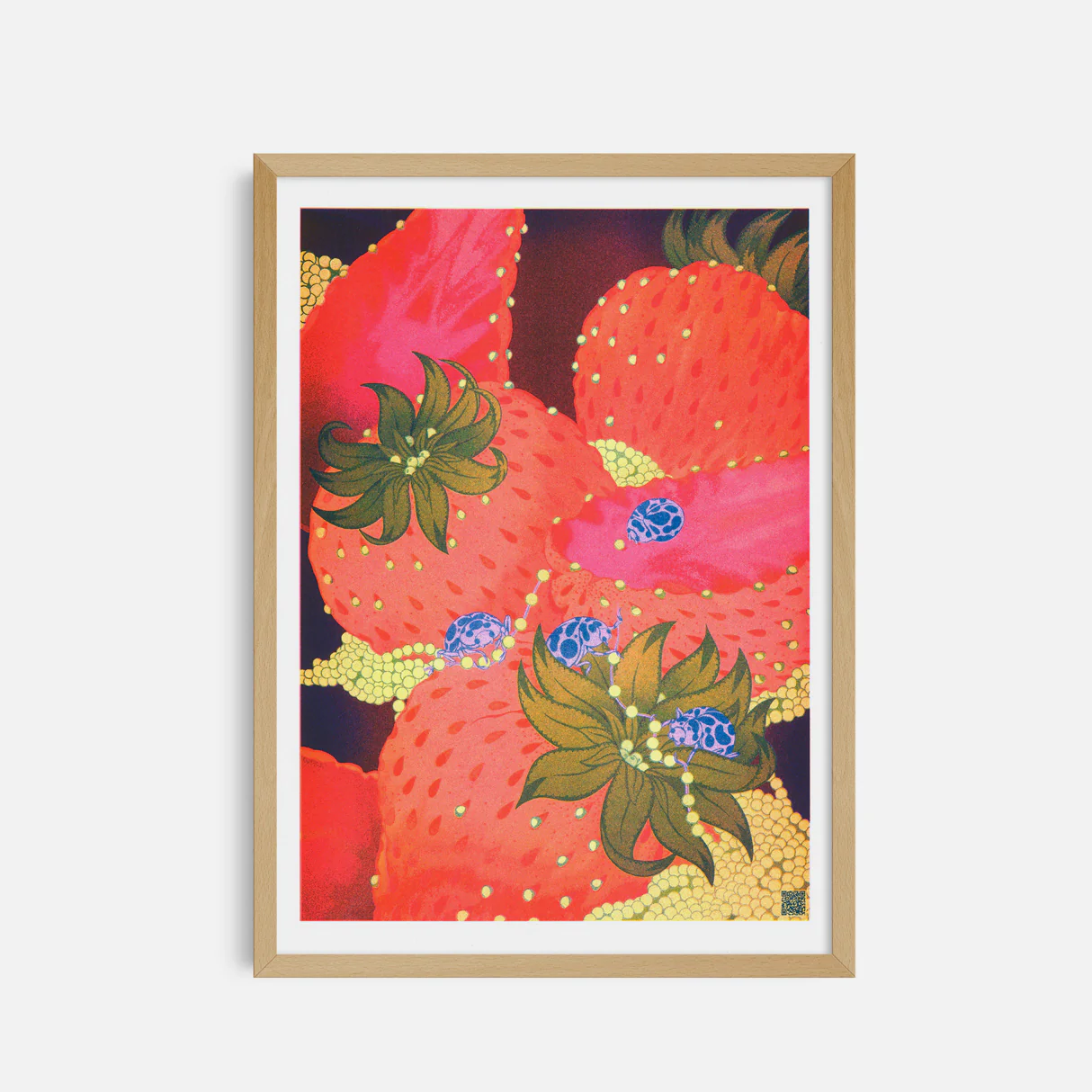 Affiche risographie 'Minuscule'