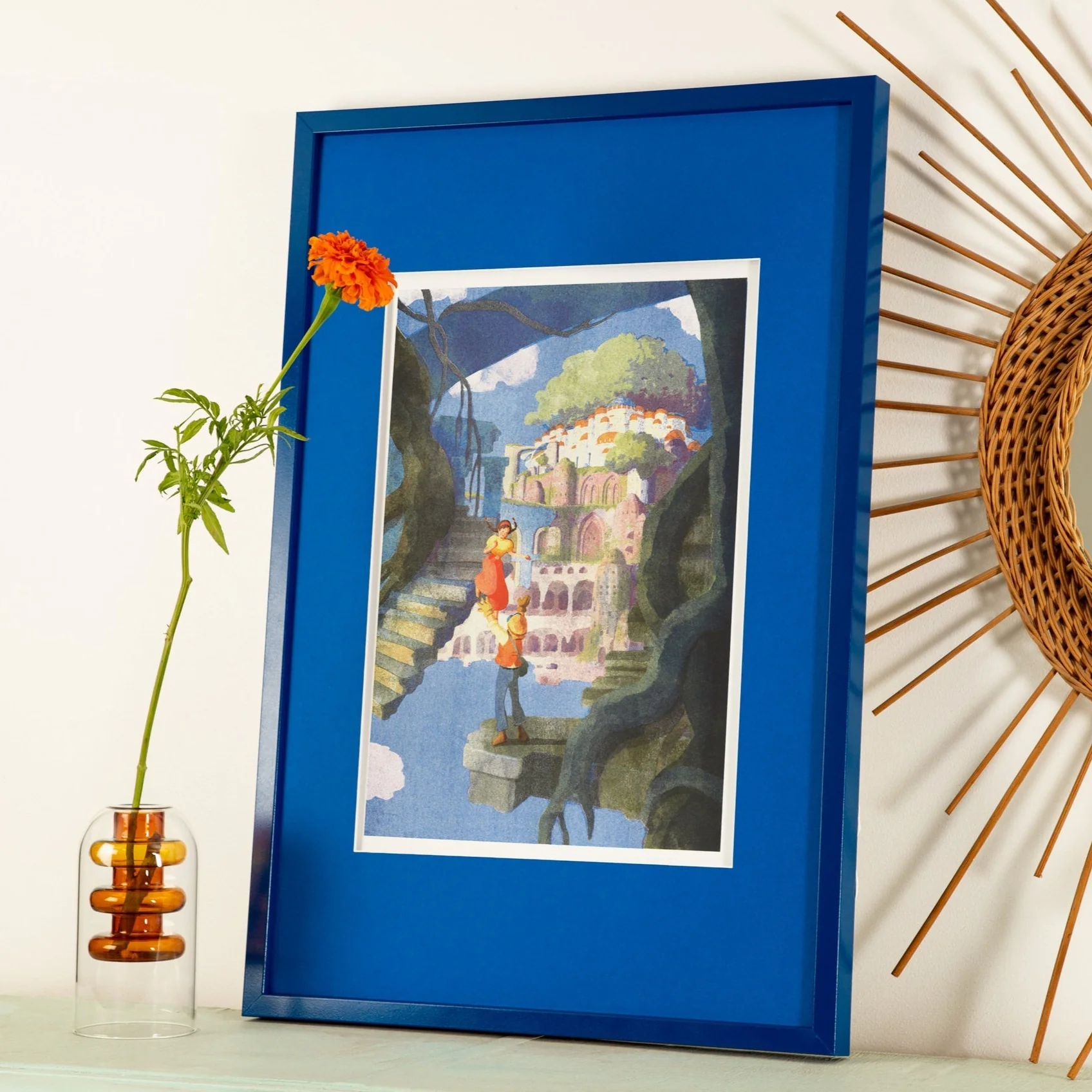 Affiche risographie Miyazaki - Le château dans le ciel - Image 2