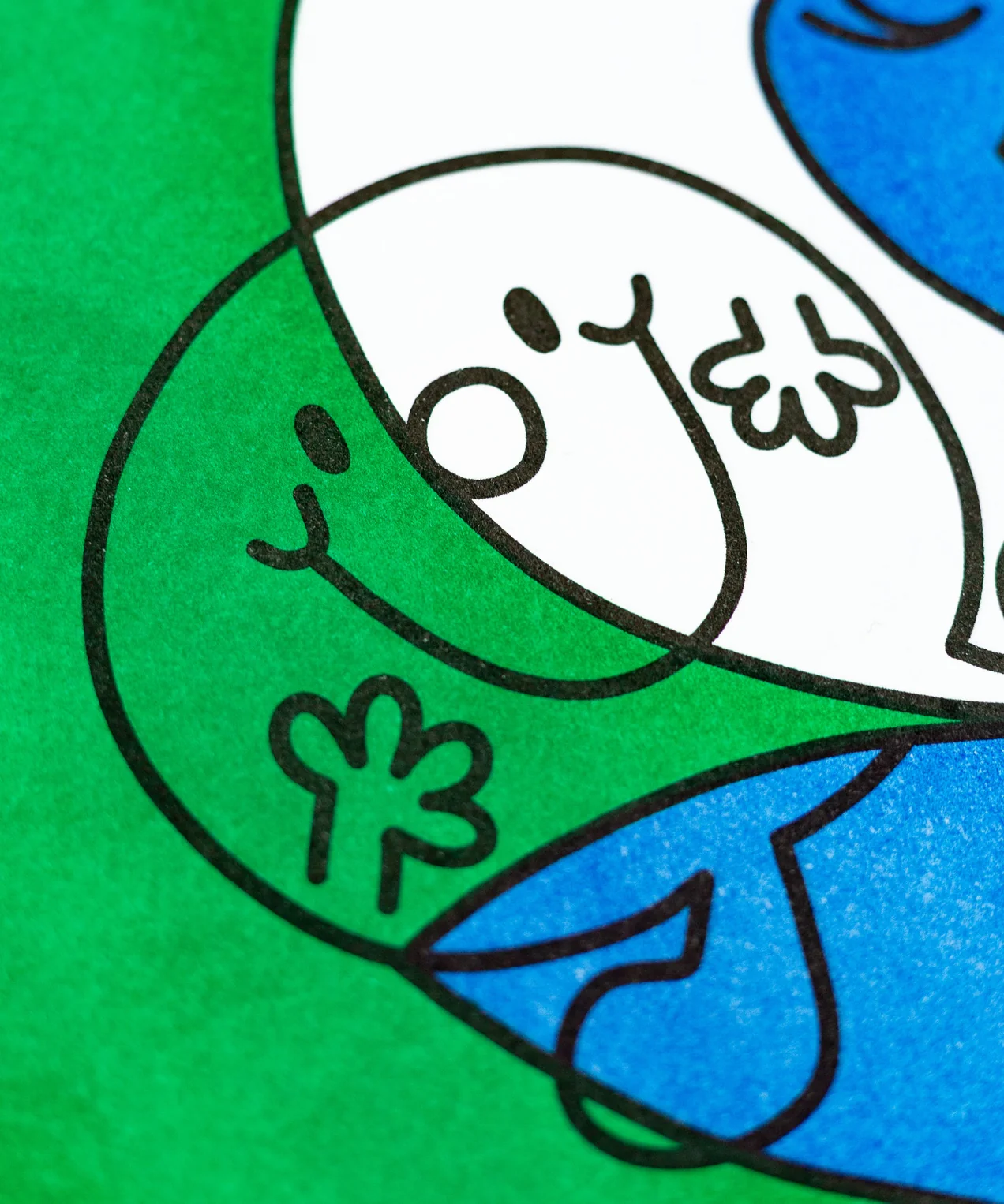 Affiche risographie 'Monsieur Personne' - Image 3