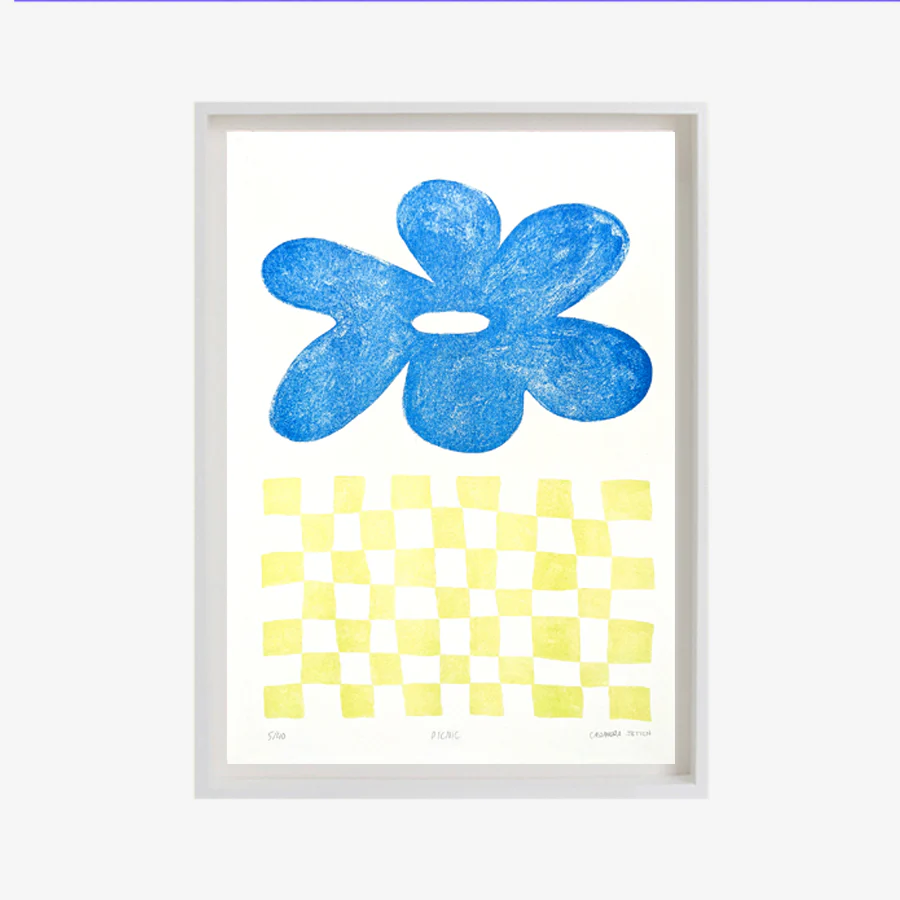 Affiche risographie 'Picnic' - Image 2