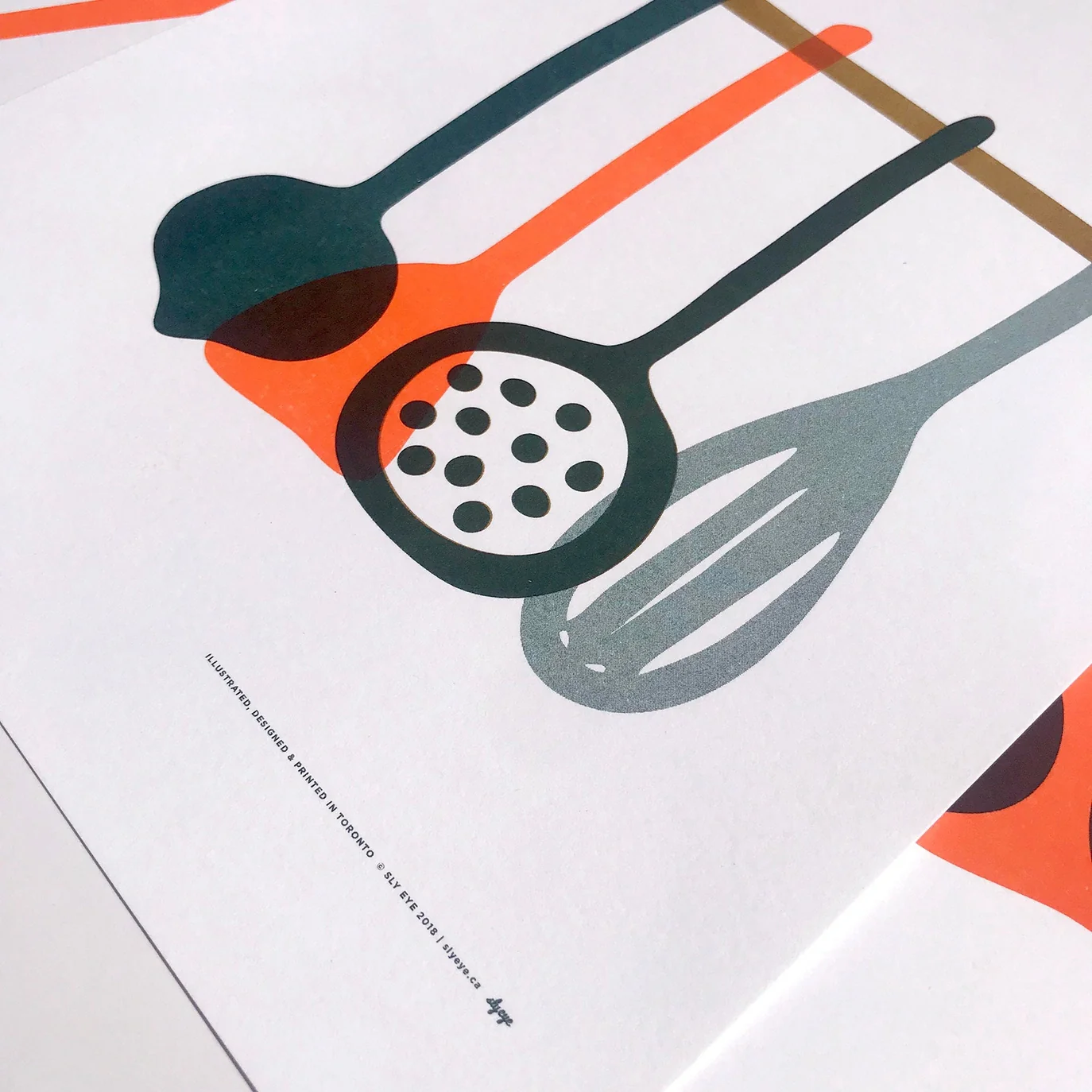 Affiche risographie 'Stirring the pot!' - Image 3