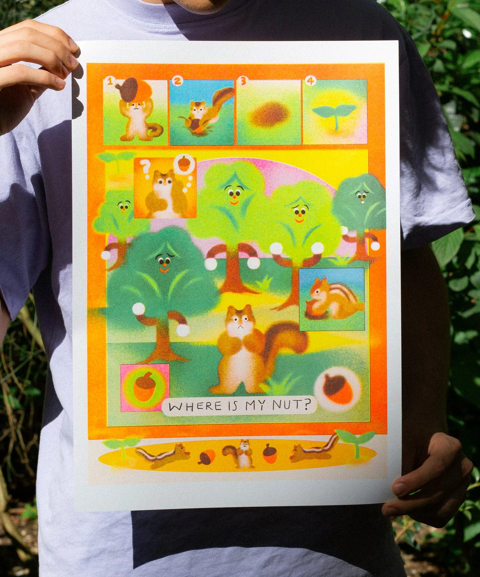 Affiche risographie 'The Little Gardener' - Image 2