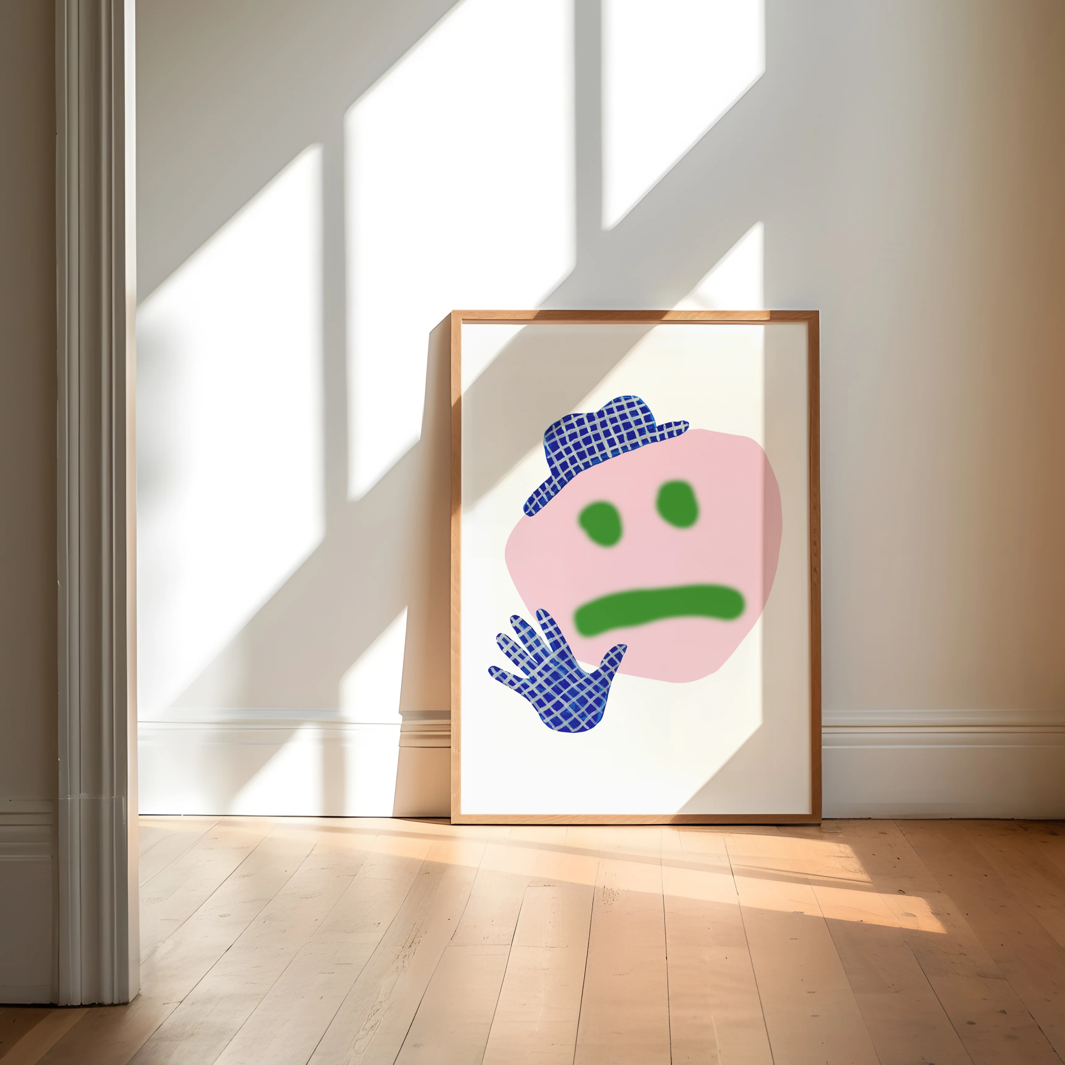 Affiche 'Sad guy' [couleurs variées]
