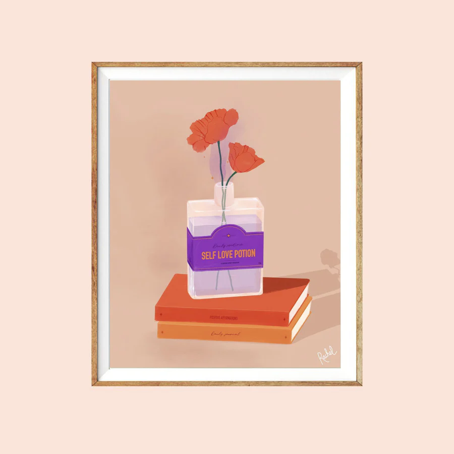 Affiche 'Self Love Potion' [Formats variés]