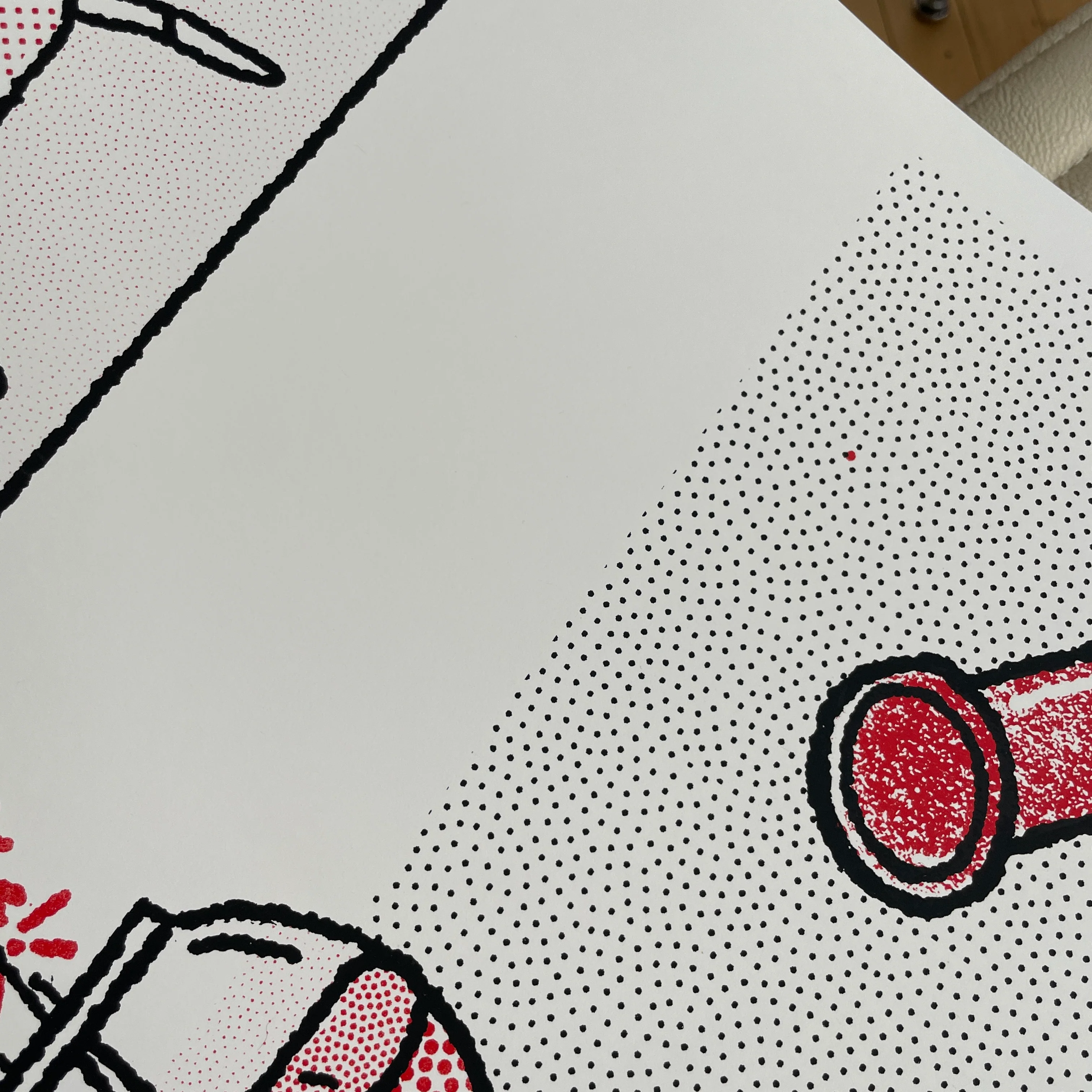 Affiche sérigraphiée 'Slinky' [tel quel] - Image 2