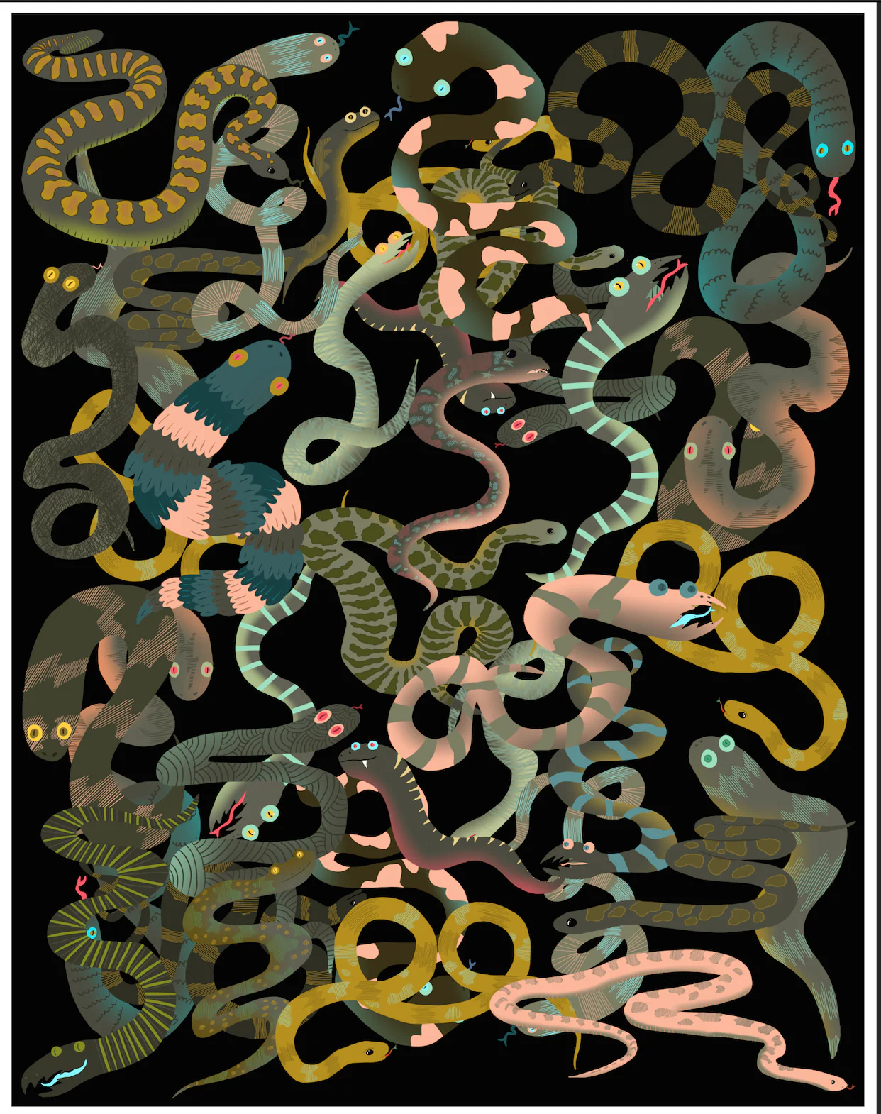 Affiche 'Snakes!' - Image 3