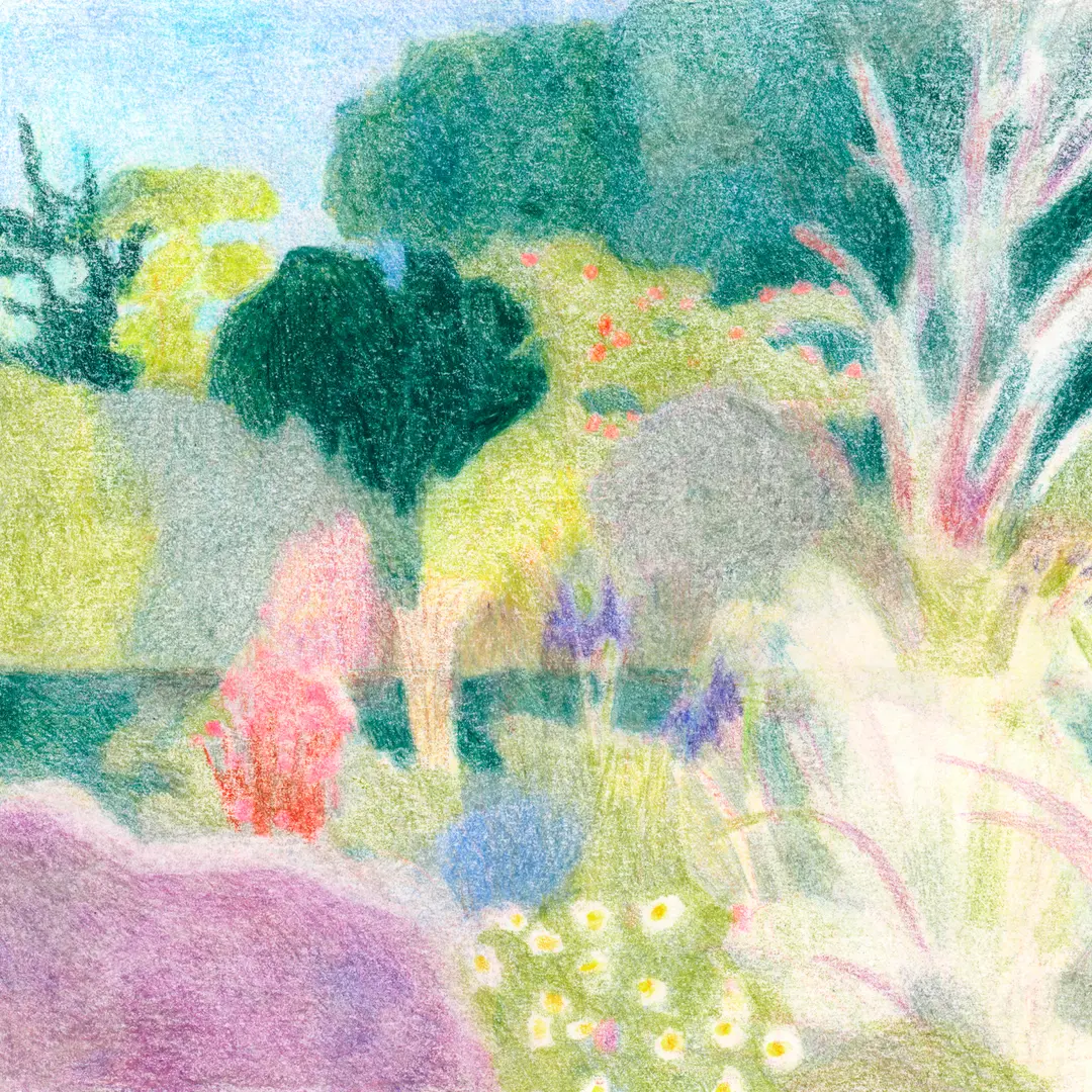 Affiche 'Un Jardin à Kergoët' - Image 2