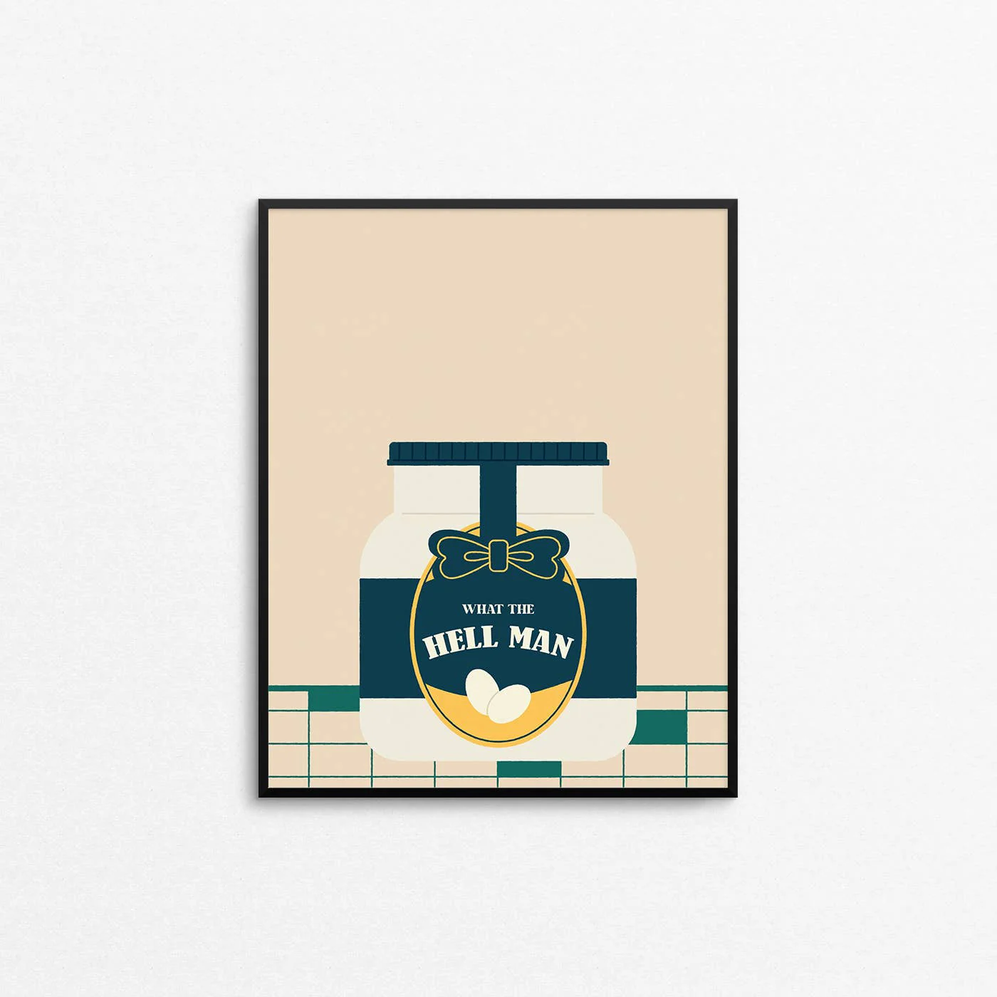 Affiche 'What The Hell Man'