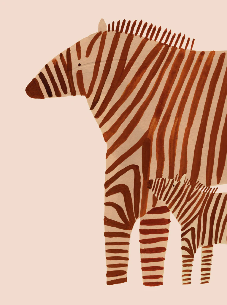 Affiche 'Zebra Family' - Image 2