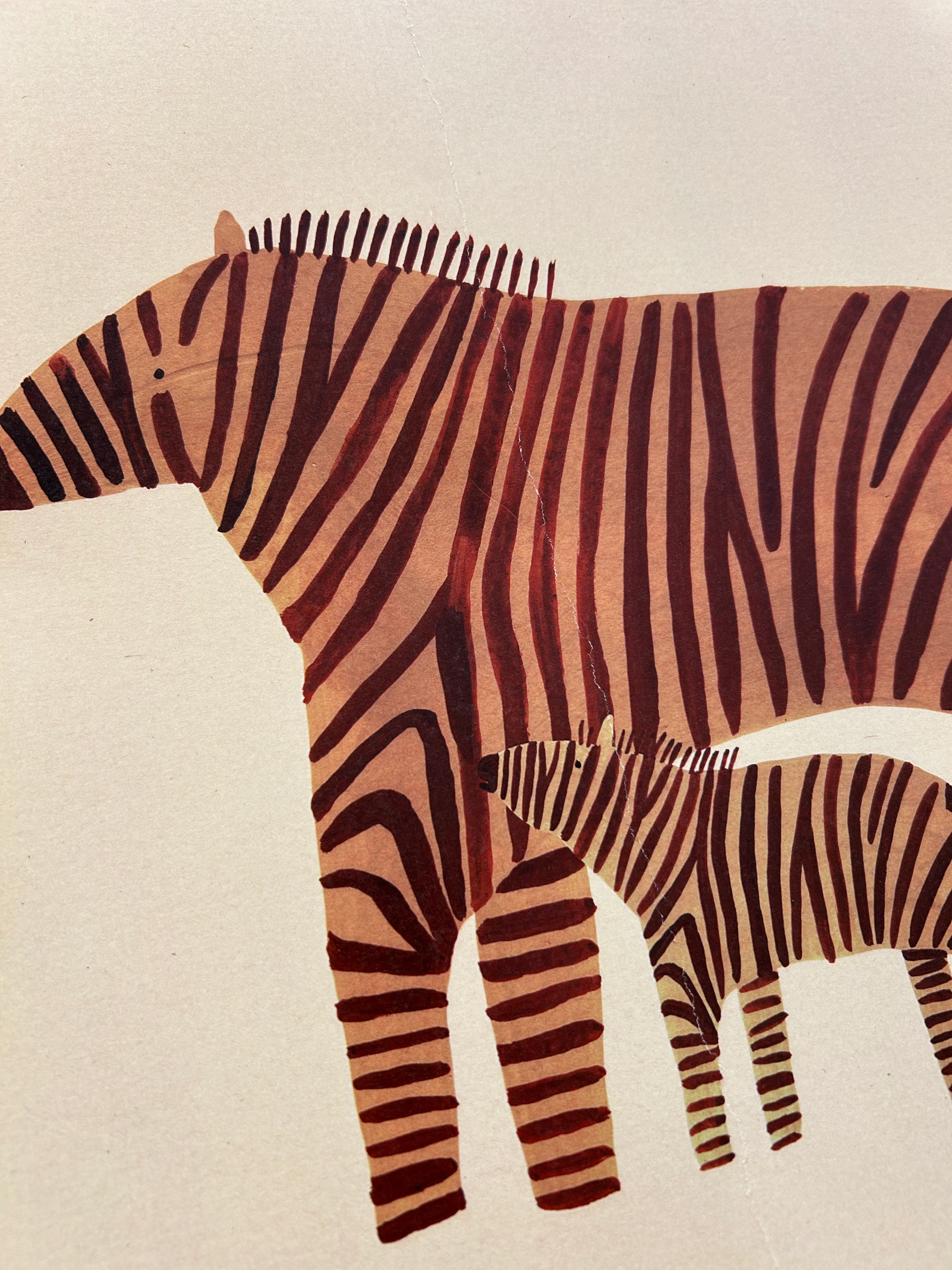 Affiche 'Zebra Family' [tel quel] - Image 3