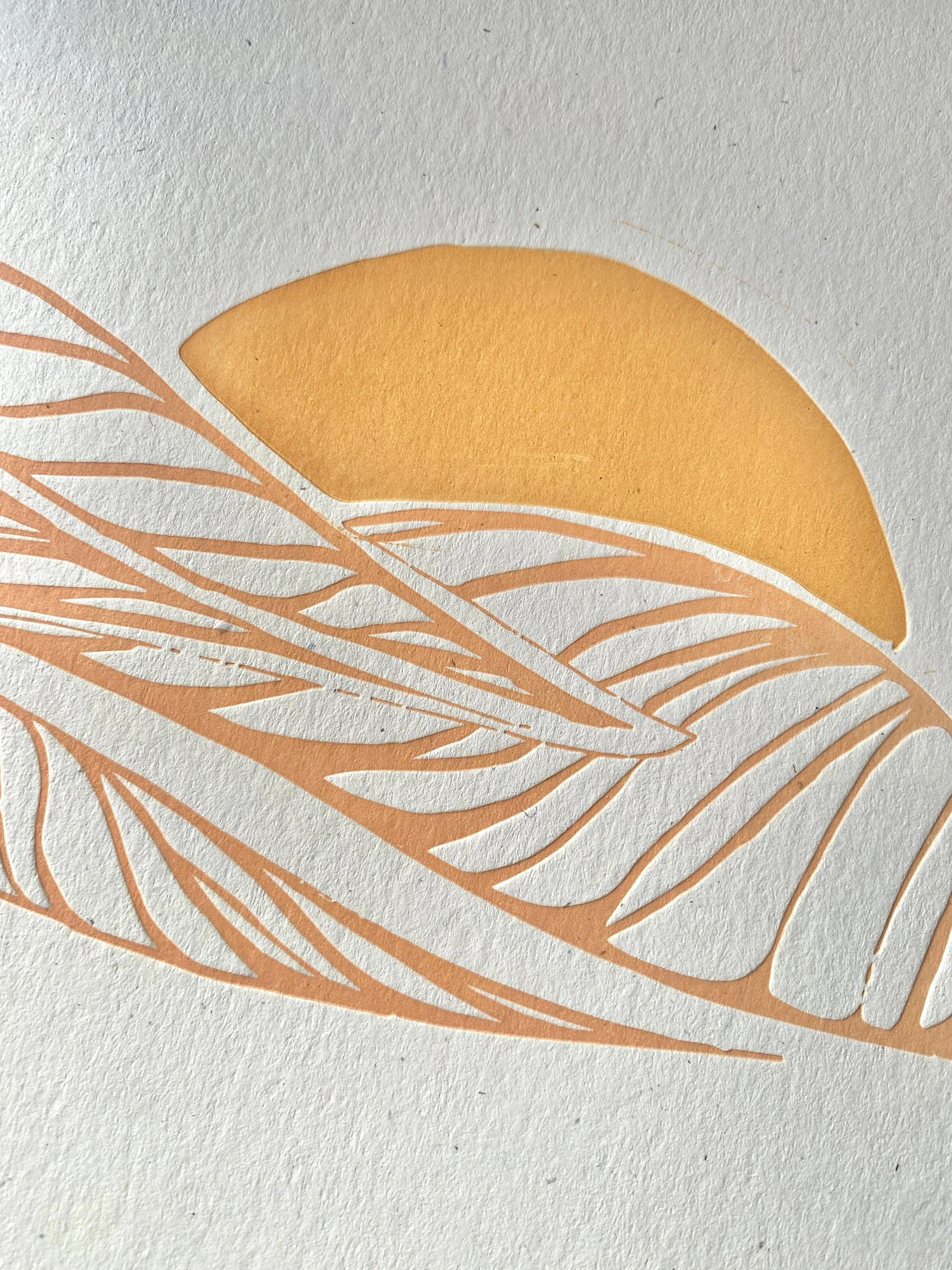 Affiches letterpress 'To the sea' [seul ou en triptyque] - Image 8