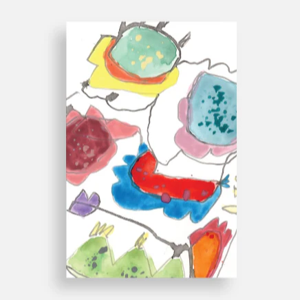 Carte affichette 'Pouce vert'