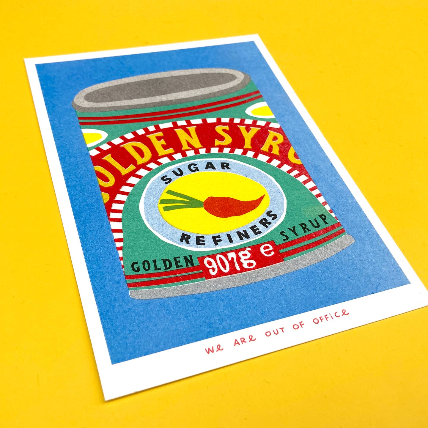Affichette risographie 'Can of Golden Syrup' - Image 2