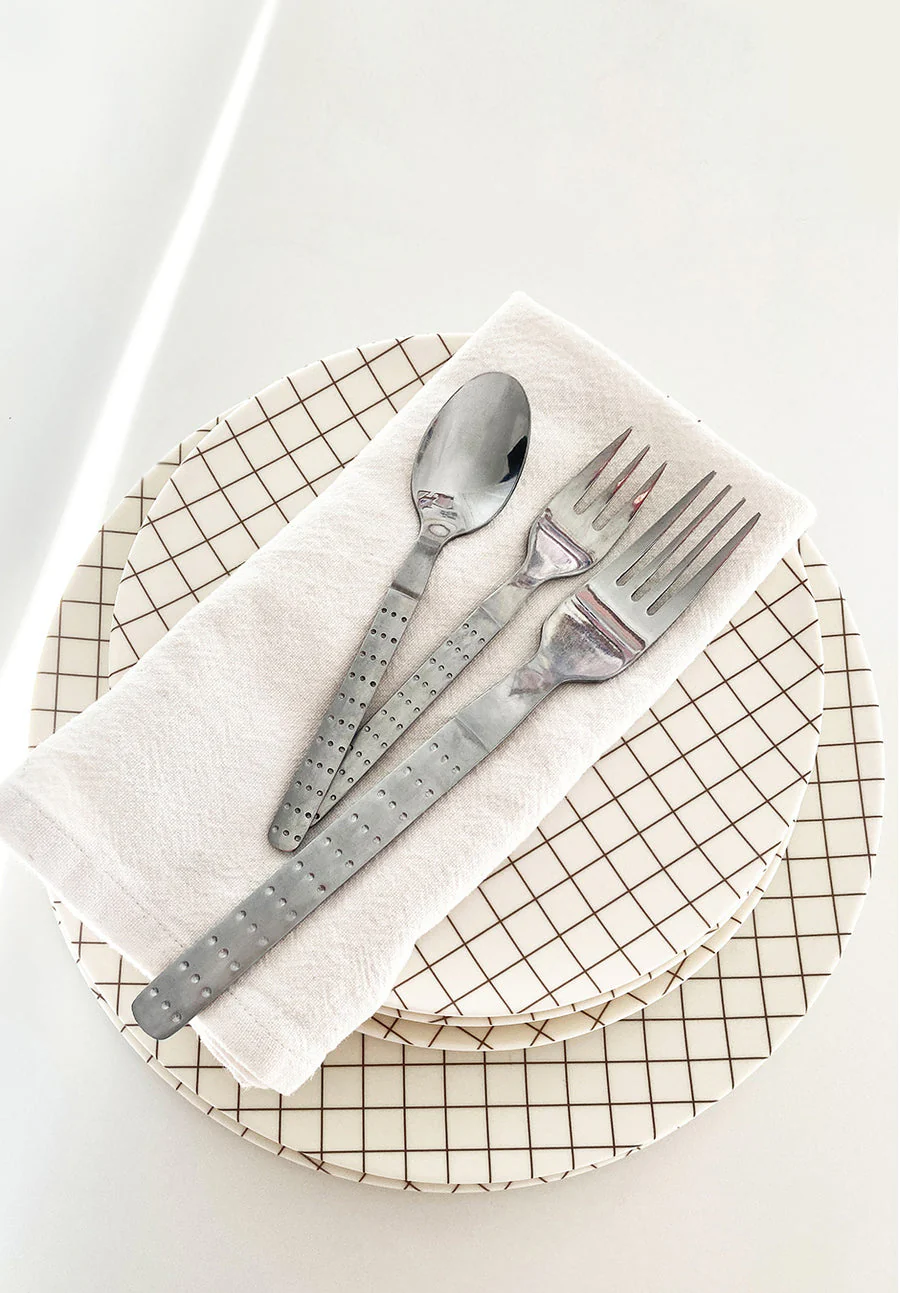 Assiette à salade en bambou Métrique - Image 2
