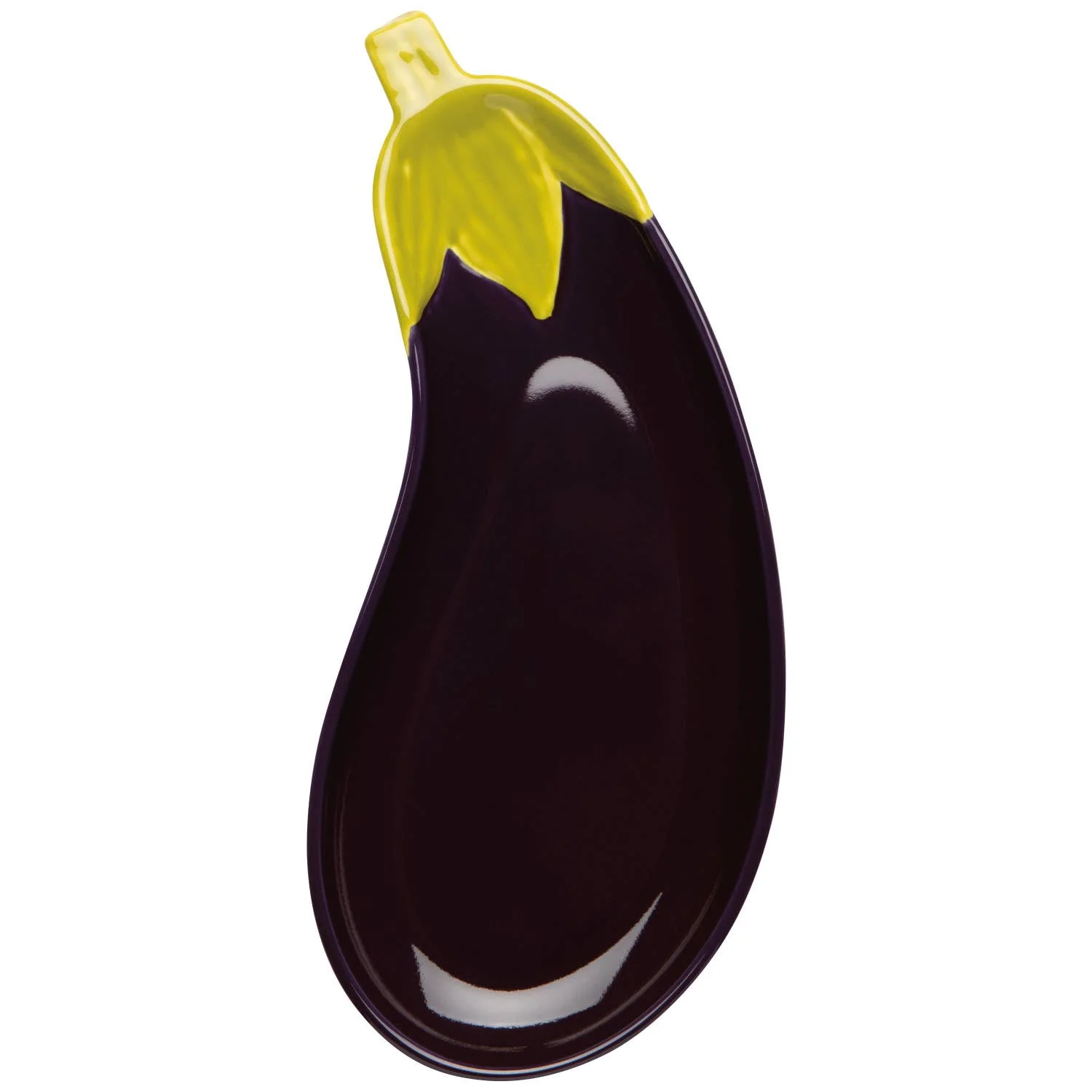 Assiette en céramique Aubergine - Image 4