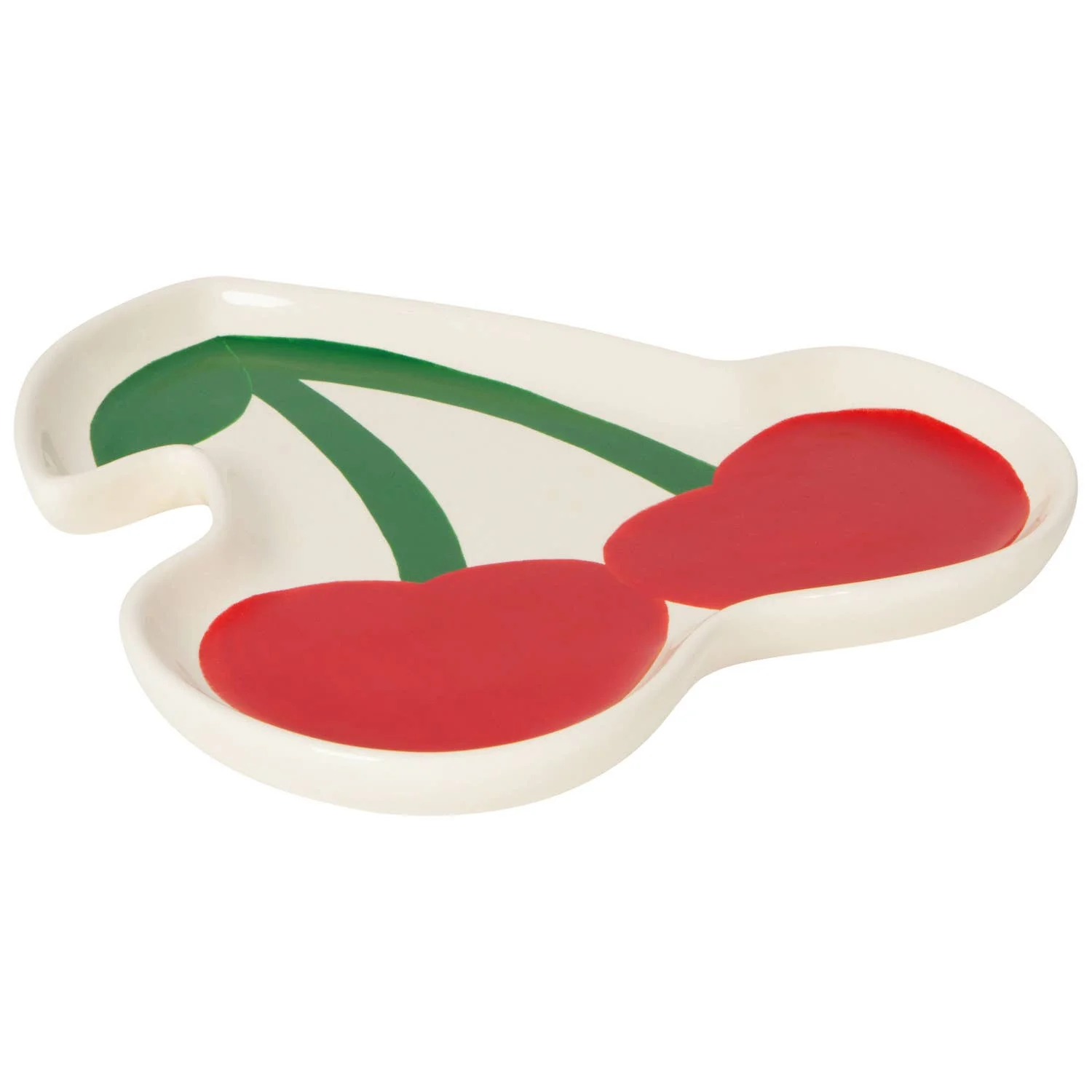 Assiette en céramique Cerises - Image 2