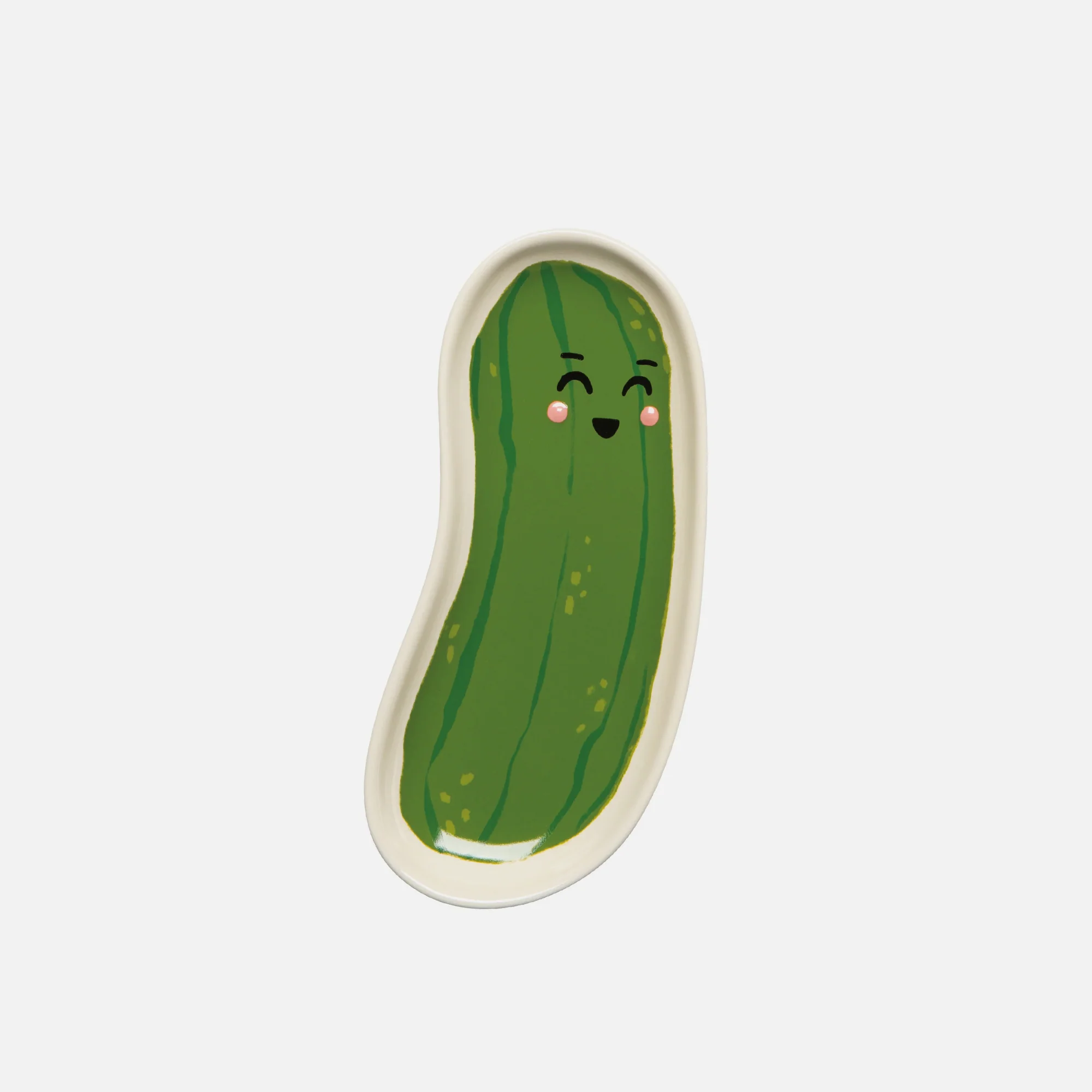 Assiette en céramique Pickle